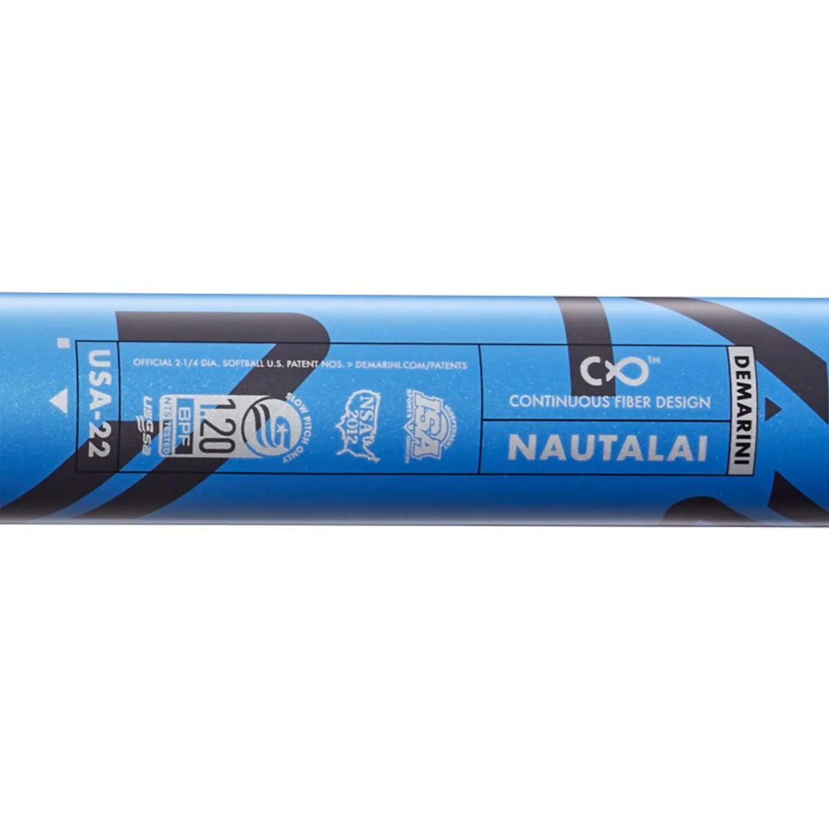 2022 DeMarini Nautalai USA 13 Endload NSA USSSA Slowpitch Softball Bat: WTDXUSA-22