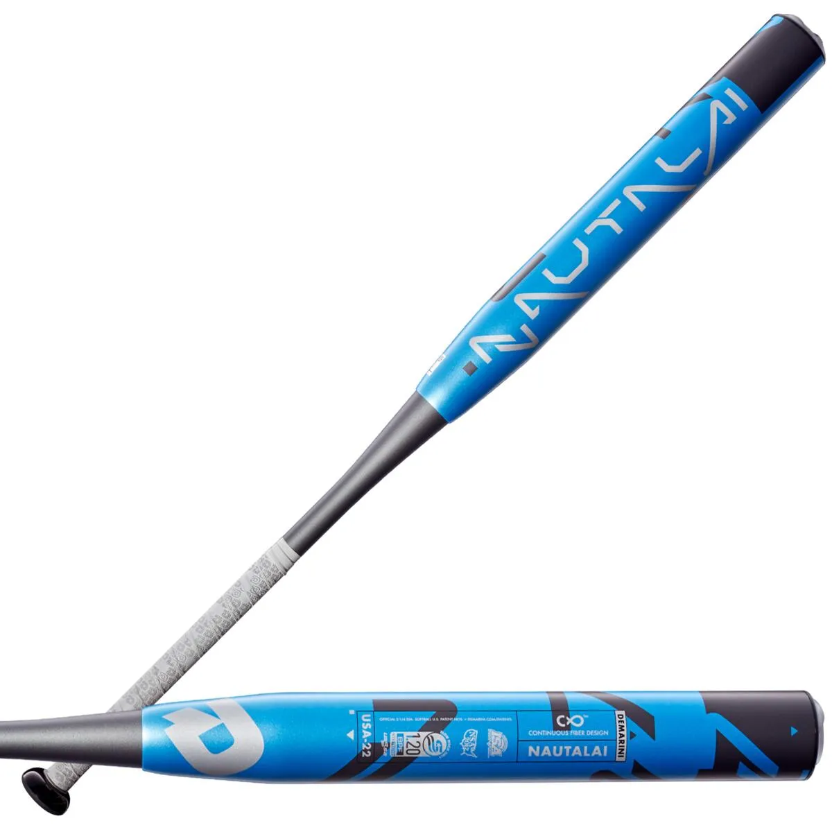 2022 DeMarini Nautalai USA 13 Endload NSA USSSA Slowpitch Softball Bat: WTDXUSA-22