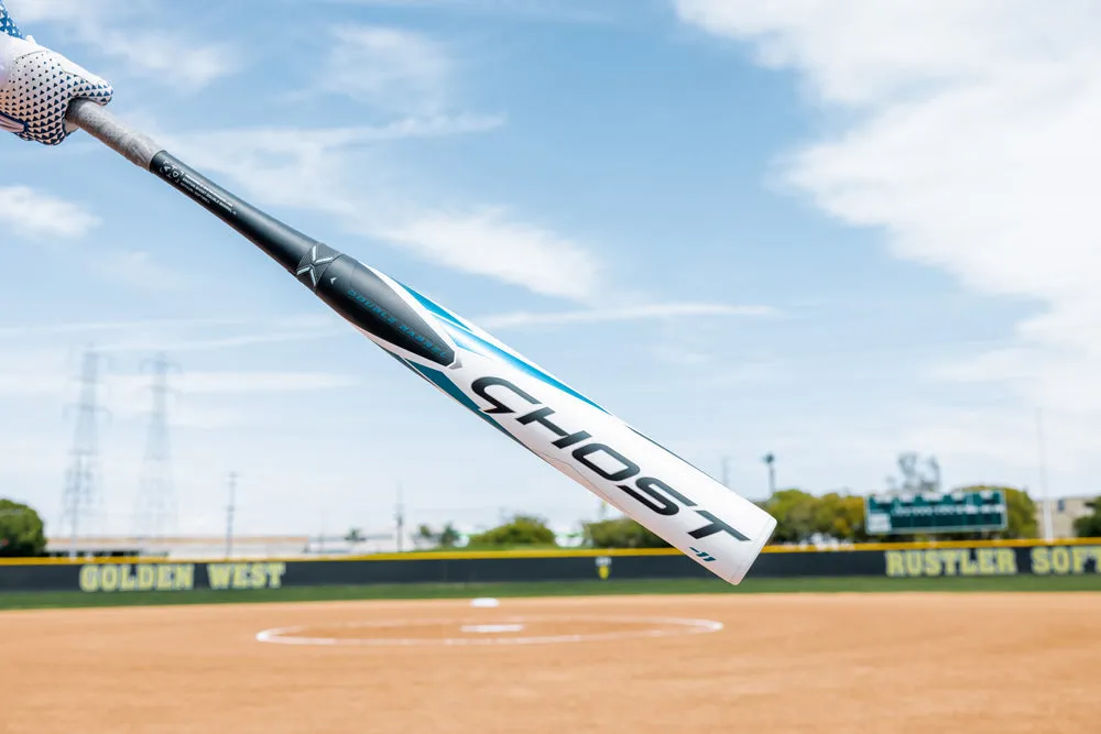 2023 Easton Ghost (-11) Double Barrel Fastpitch Softball Bat: FP23GH11