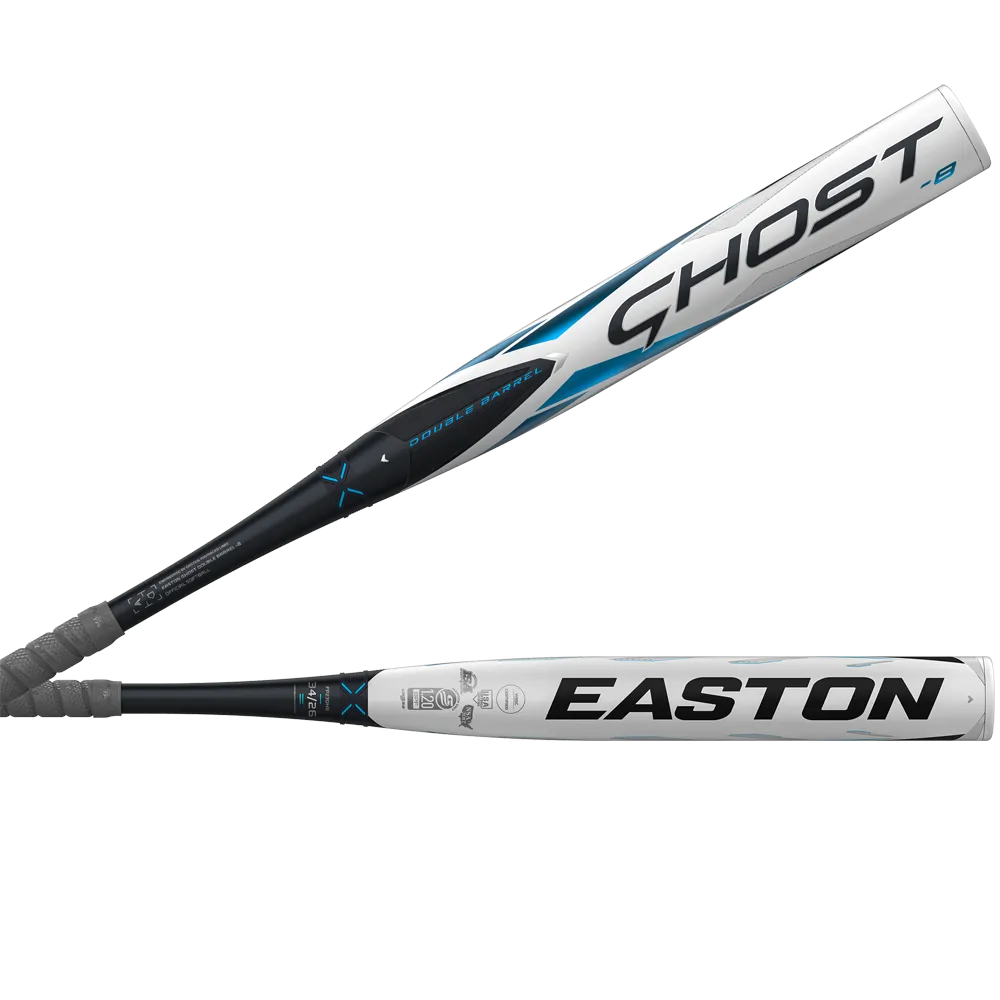 2023 Easton Ghost (-8) Double Barrel Fastpitch Softball Bat: FP23GH8