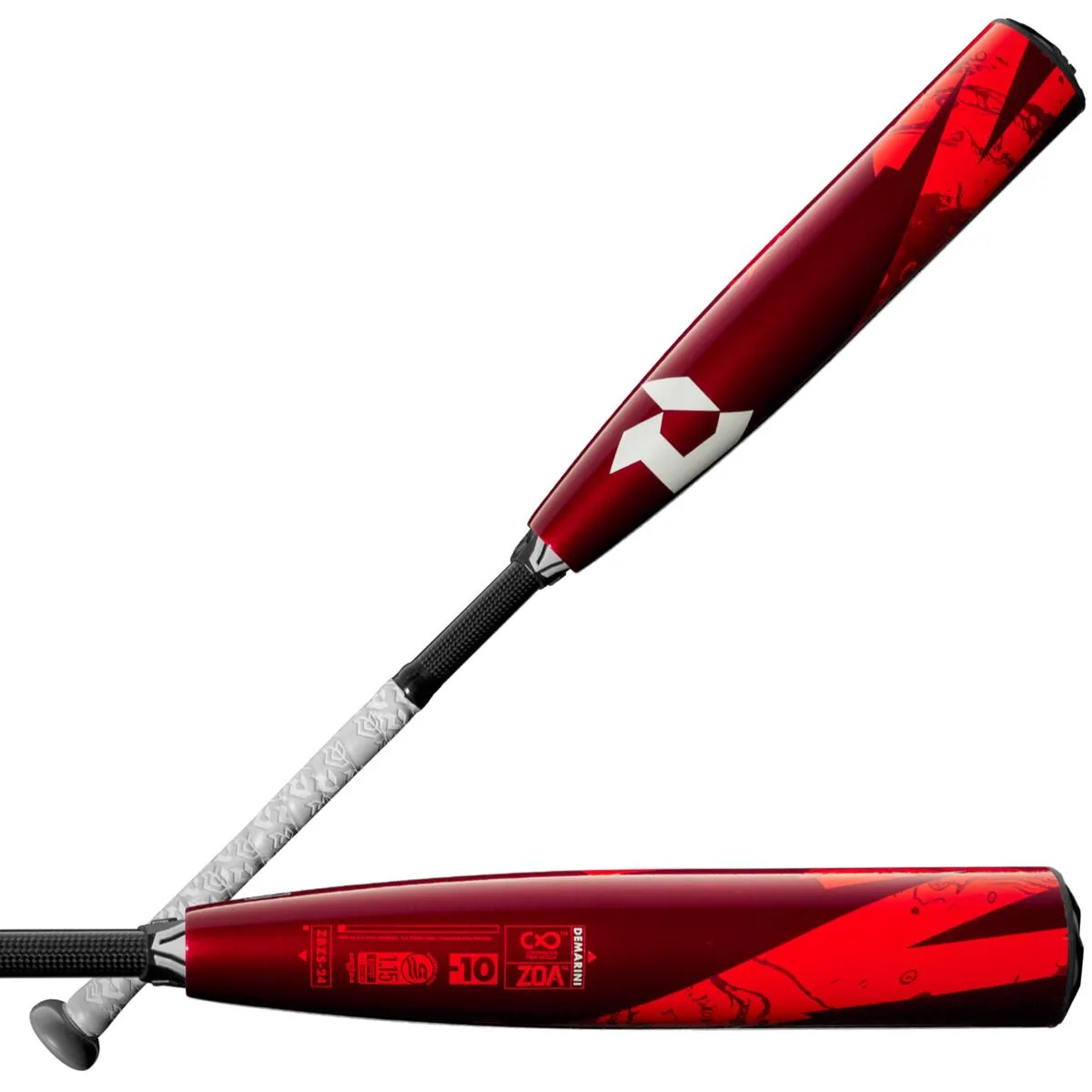 2024 DeMarini ZOA (-10) 2 3/4 USSSA Baseball Bat: WBD2466010