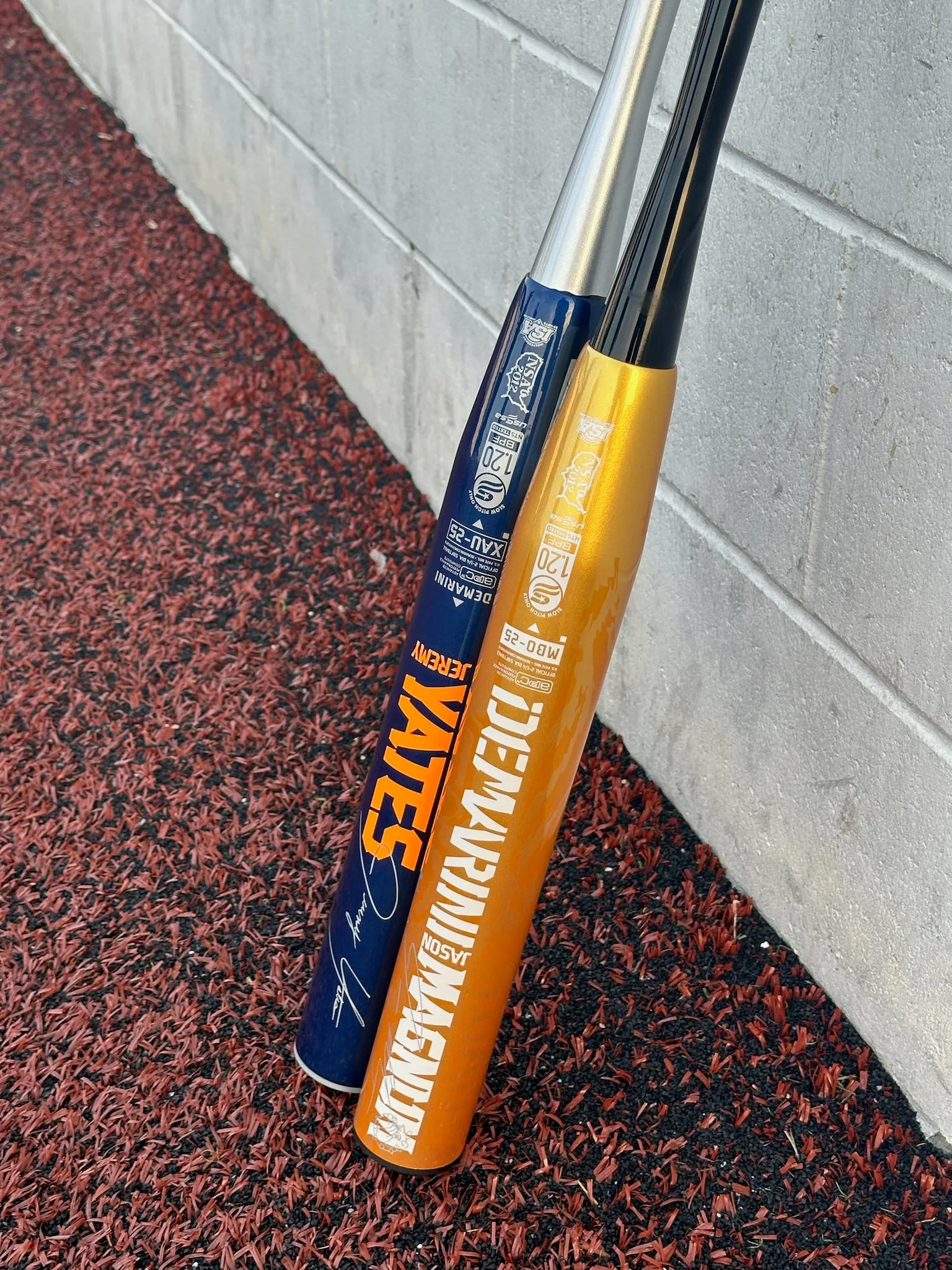 2025 DeMarini Jason Magnum Nautalai Gold Vanilla Gorilla 12.5 Endload NSA USSSA Slowpitch Softball Bat: WBD2513010