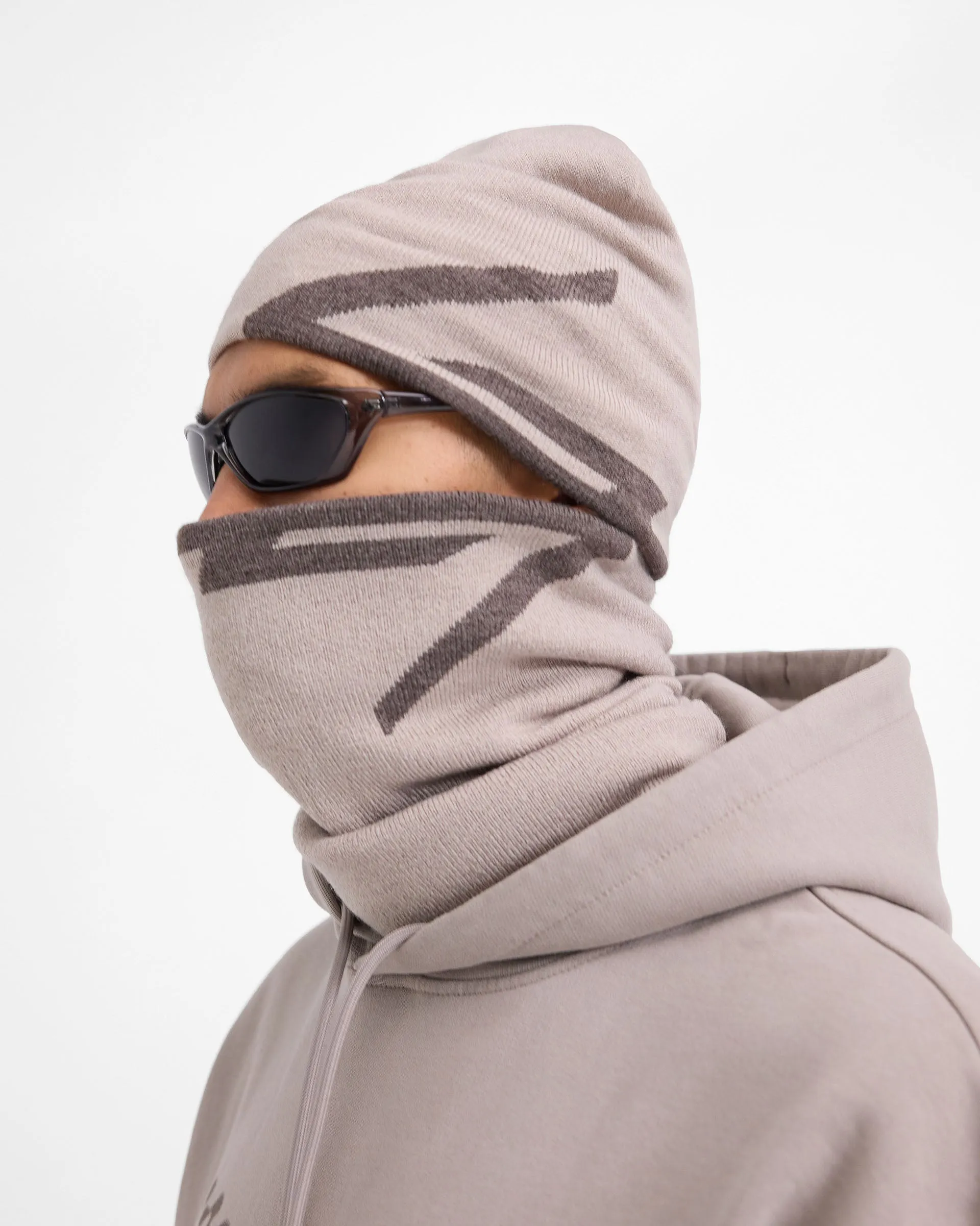 247 Knitted Snood - Moonrock