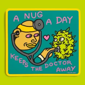 A Nug a Day Sticker