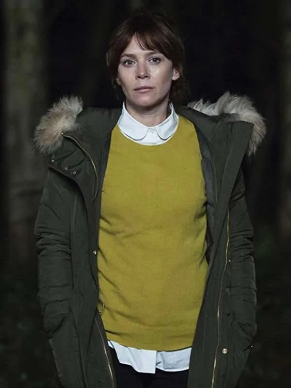 Anna Friel Marcella Backland Jacket - New American Jackets