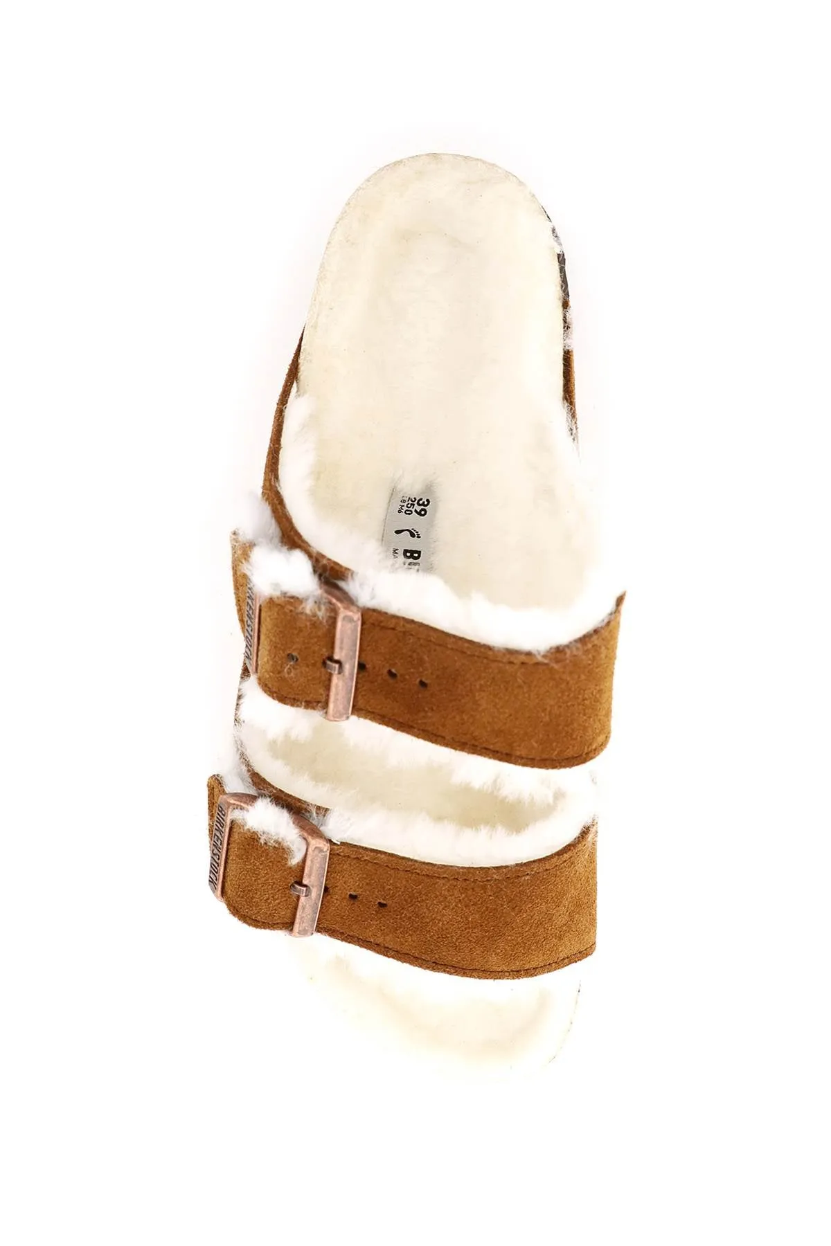 arizona shearling mules narrow fit 1001135 MINK