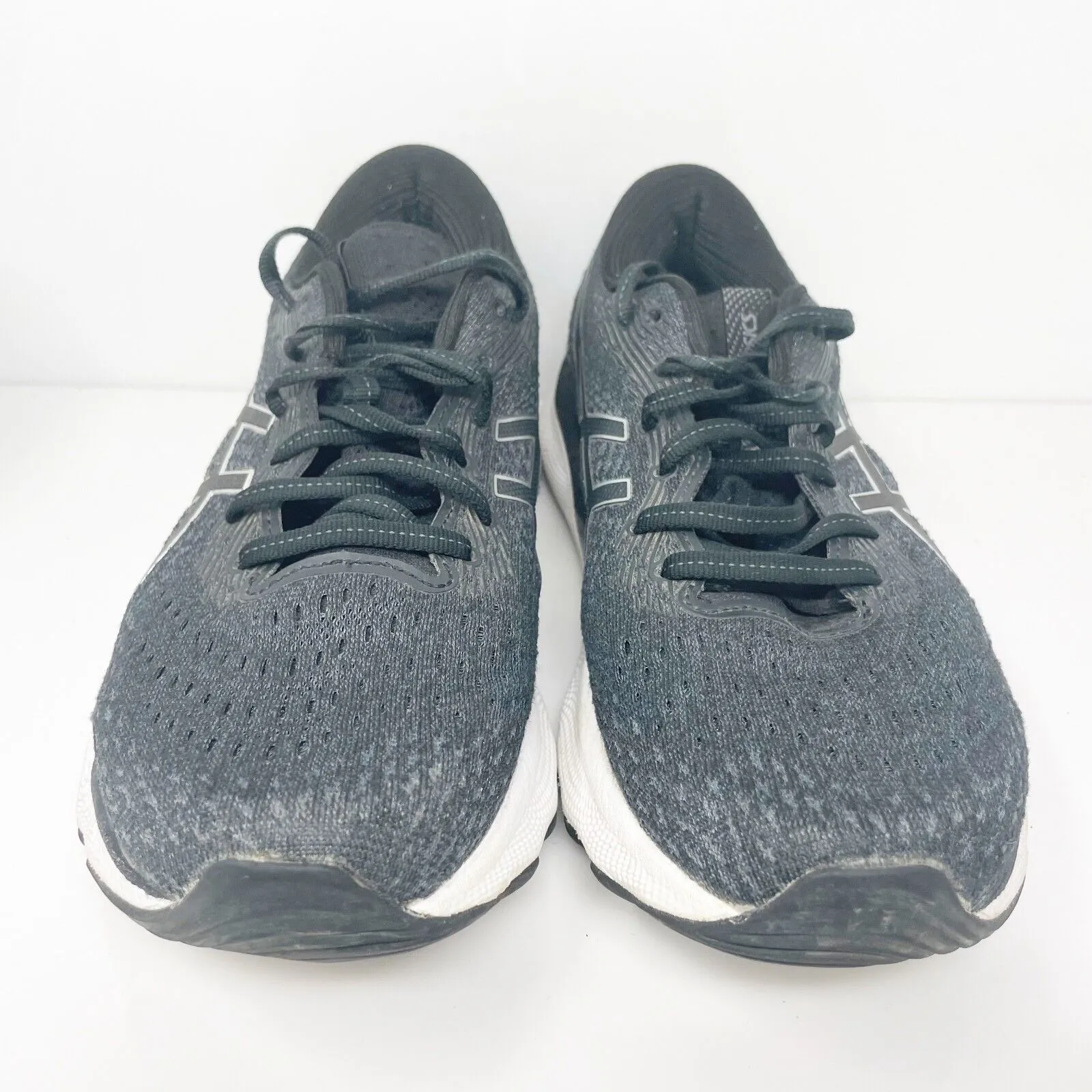 Asics Womens Gel Nimbus 24 1012B201 Black Running Shoes Sneakers Size 9.5