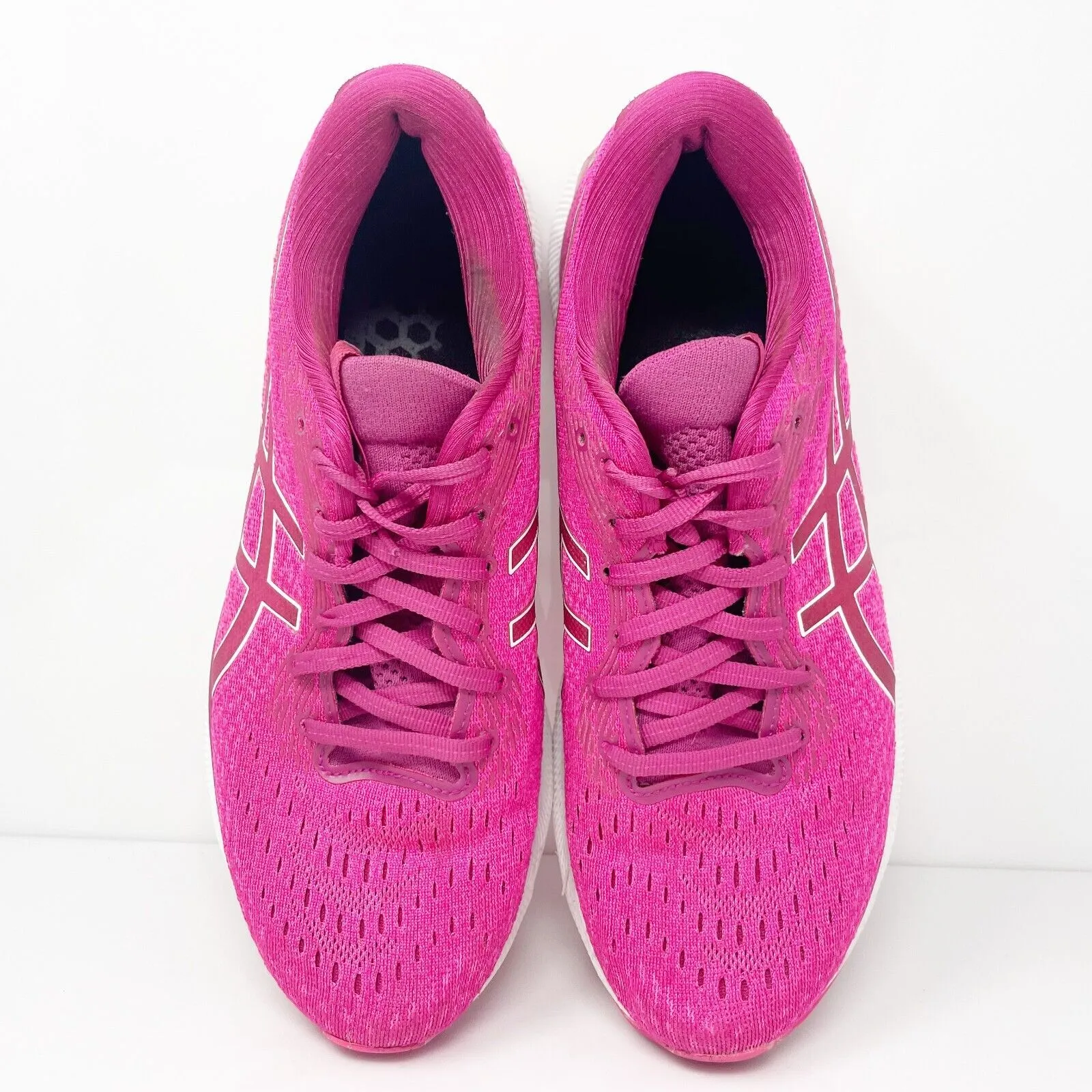 Asics Womens Gel Nimbus 24 1012B201 Pink Running Shoes Sneakers Size 10