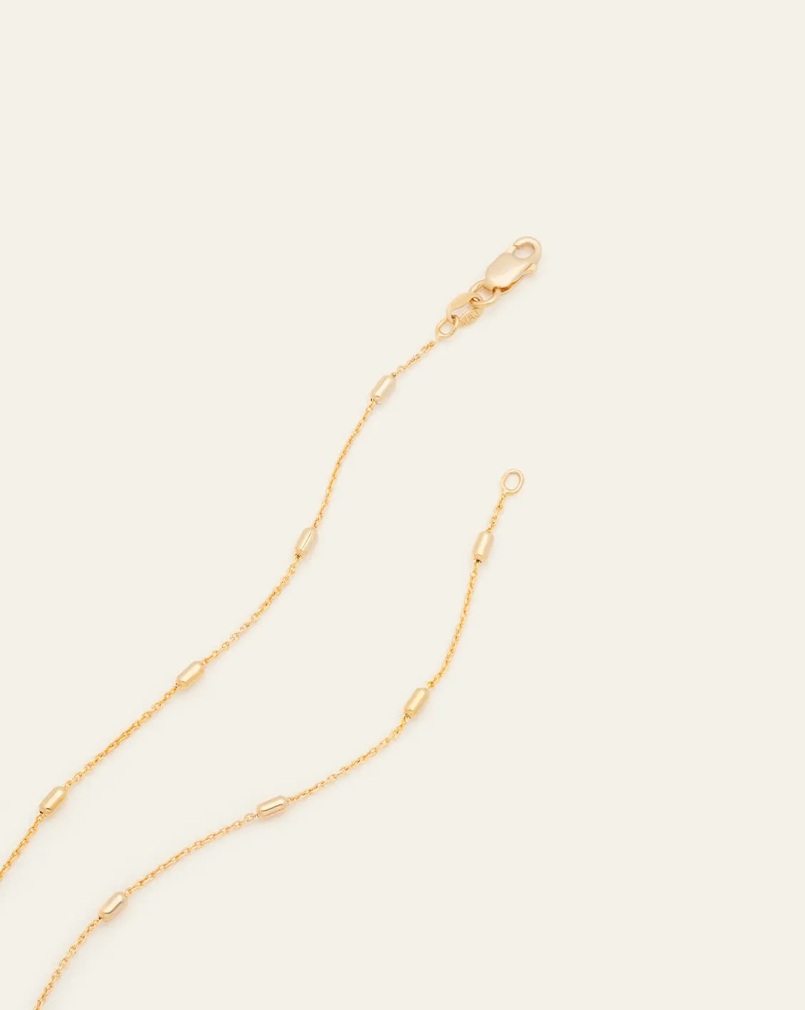 Barrel Chain - Gold Vermeil