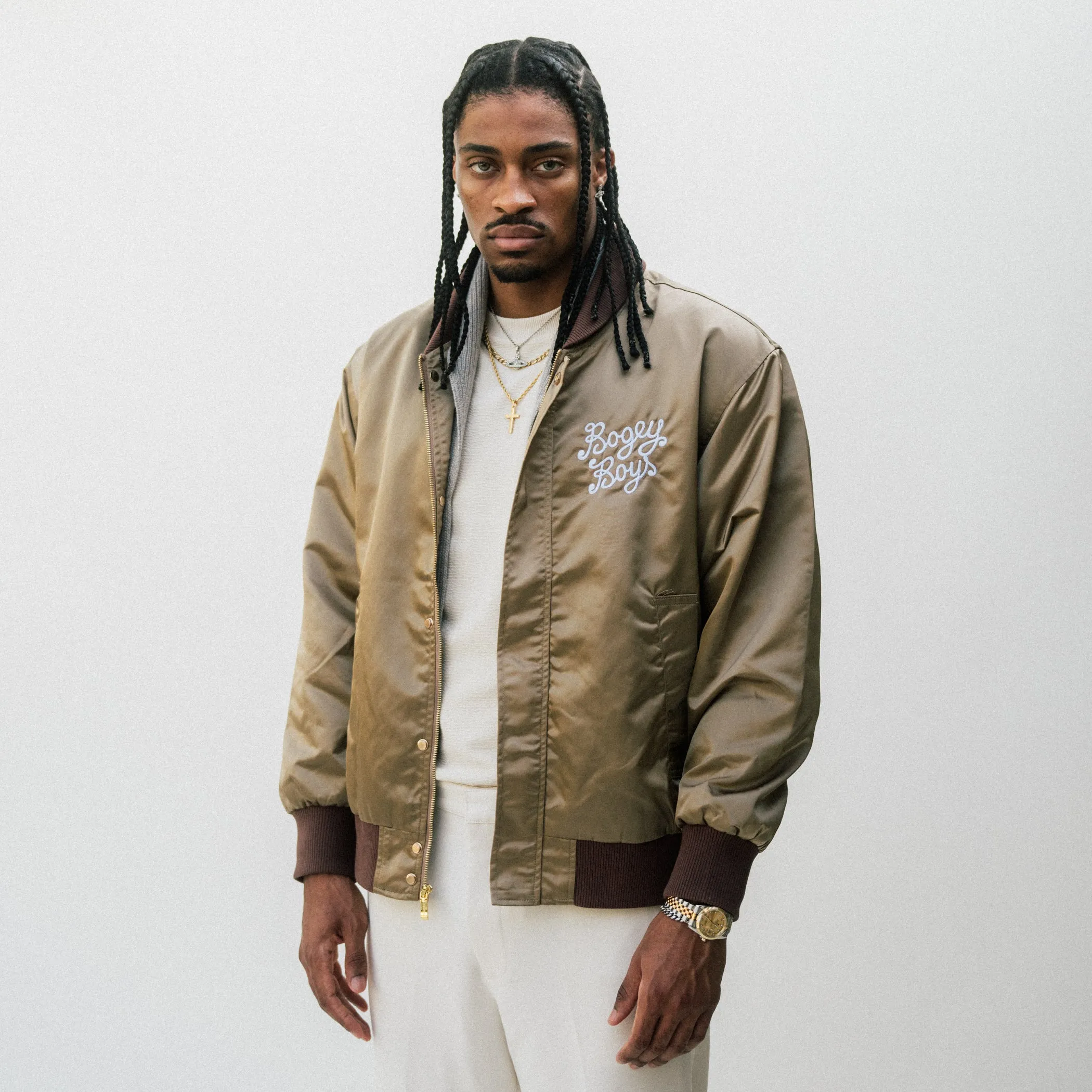 BB Bomber Jacket - Tan