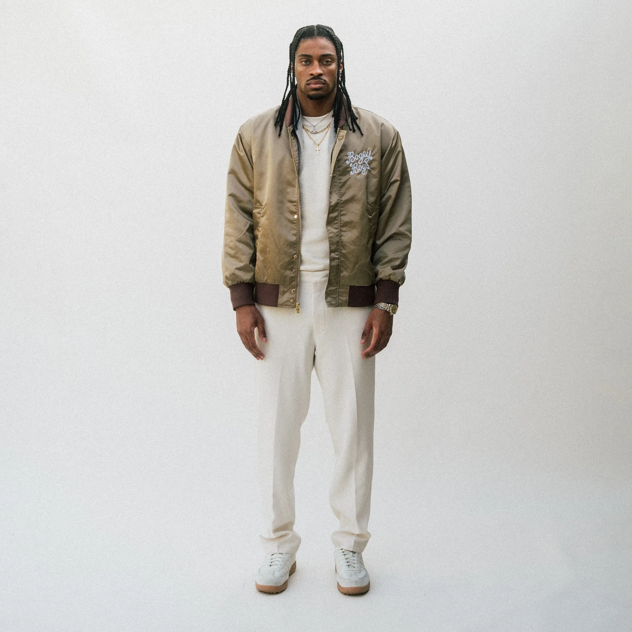 BB Bomber Jacket - Tan