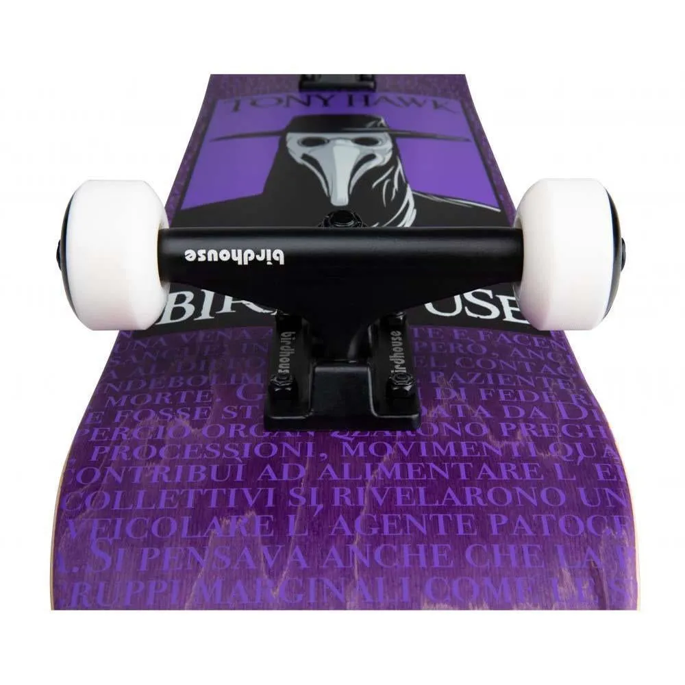 Birdhouse Stage 3 Plague Doctor Factory Complete Skateboard Purple 7.5