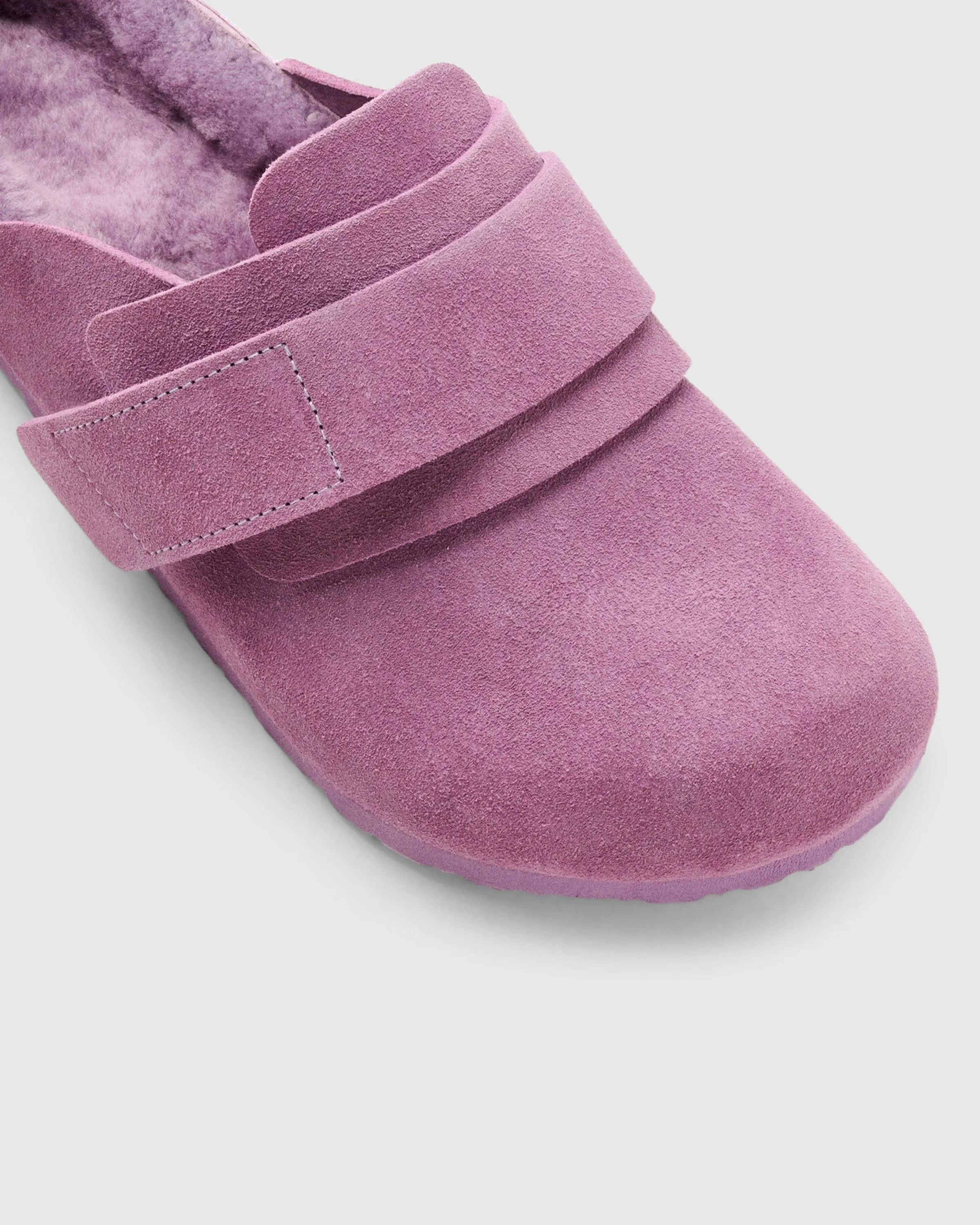 Birkenstock x Tekla – Shearling Nagoya Mauve/Purple | Highsnobiety Shop