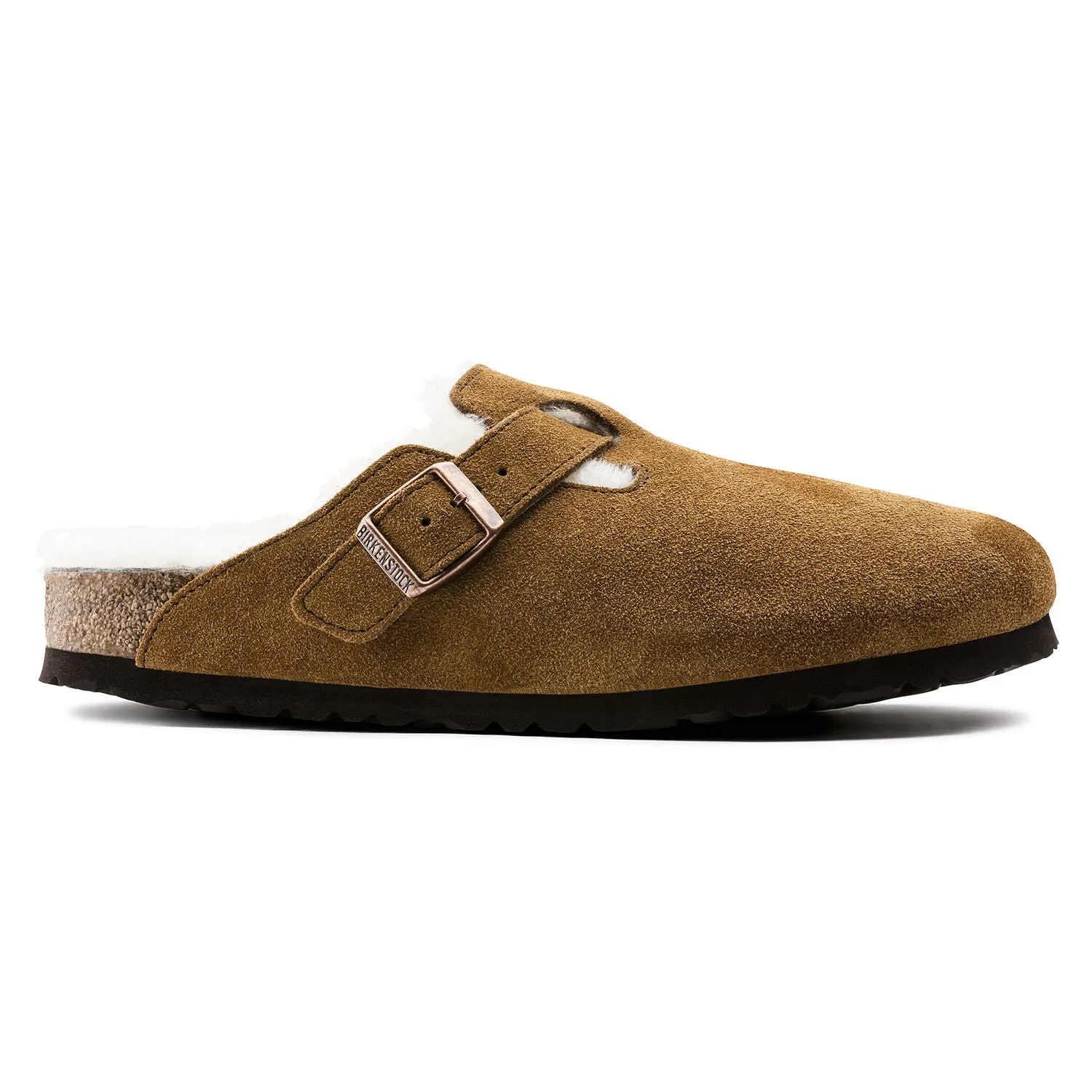 Boston Shearling - The Birkenstock Clog in Mink