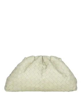 Bottega Veneta Maxi Pouch in pelle ghiaccio