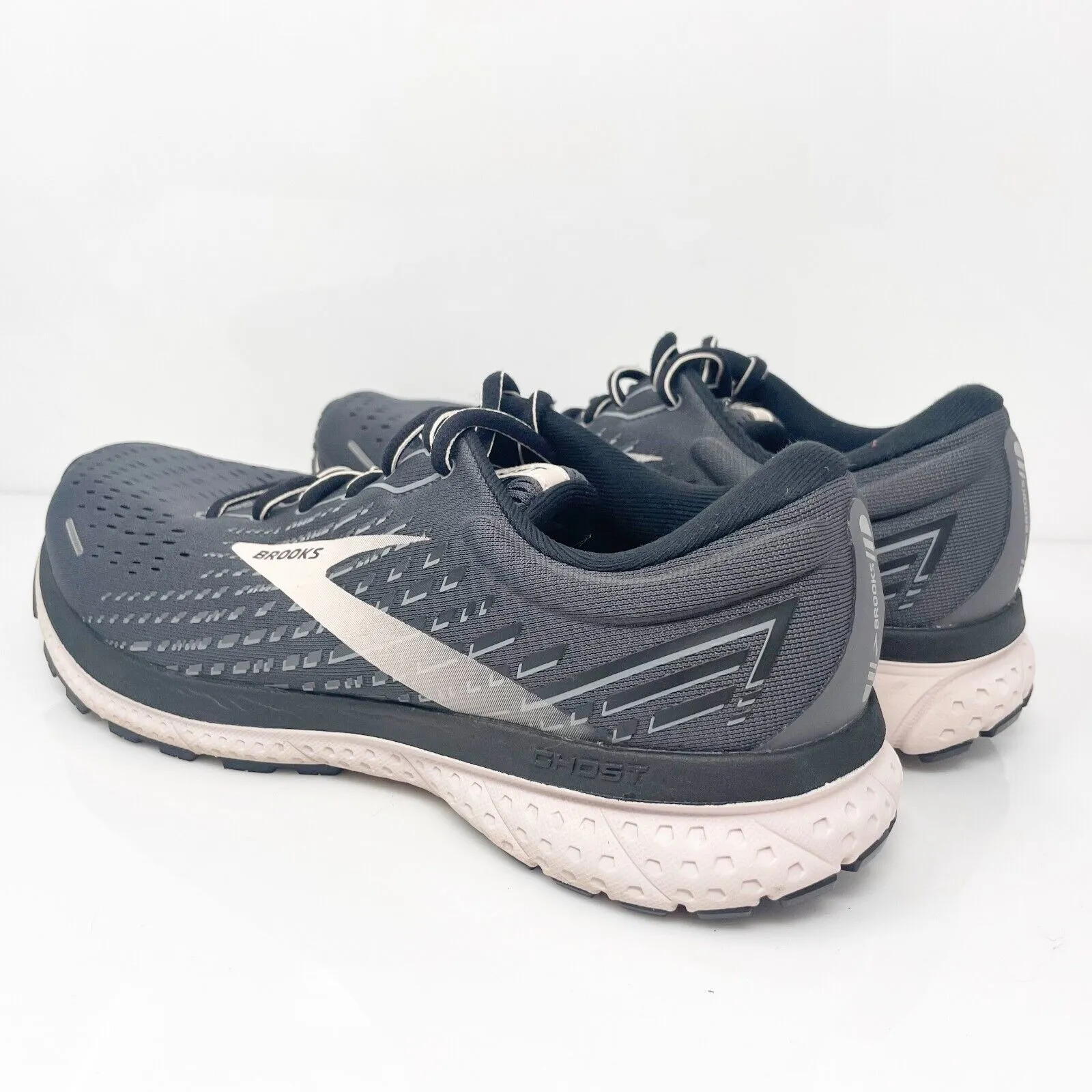 Brooks Womens Ghost 13 1203381D062 Gray Running Shoes Sneakers Size 10 D