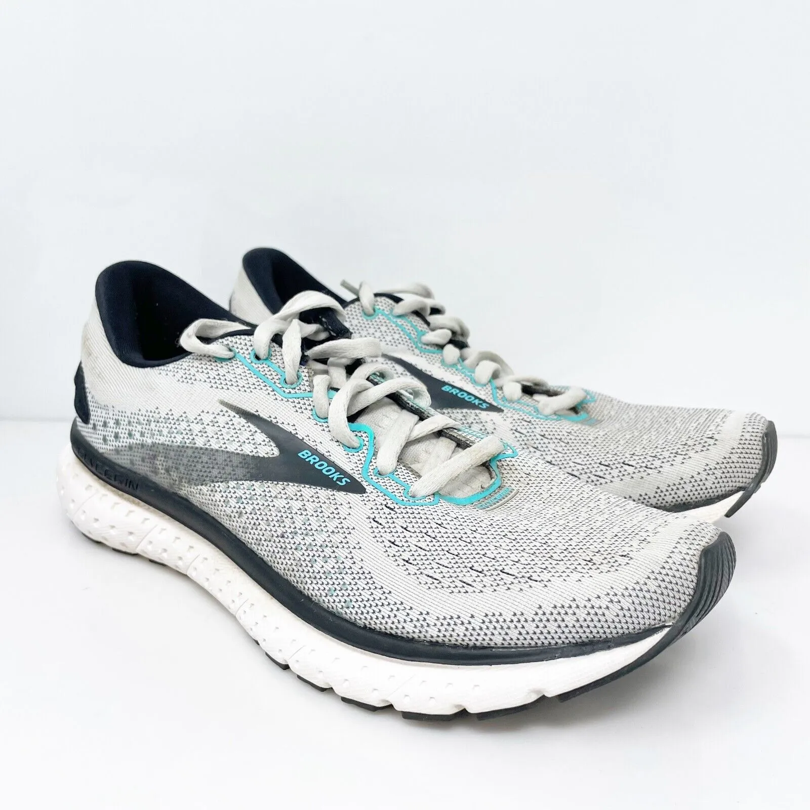 Brooks Womens Glycerin 18 1203171B085 Gray Running Shoes Sneakers Size 6.5 B