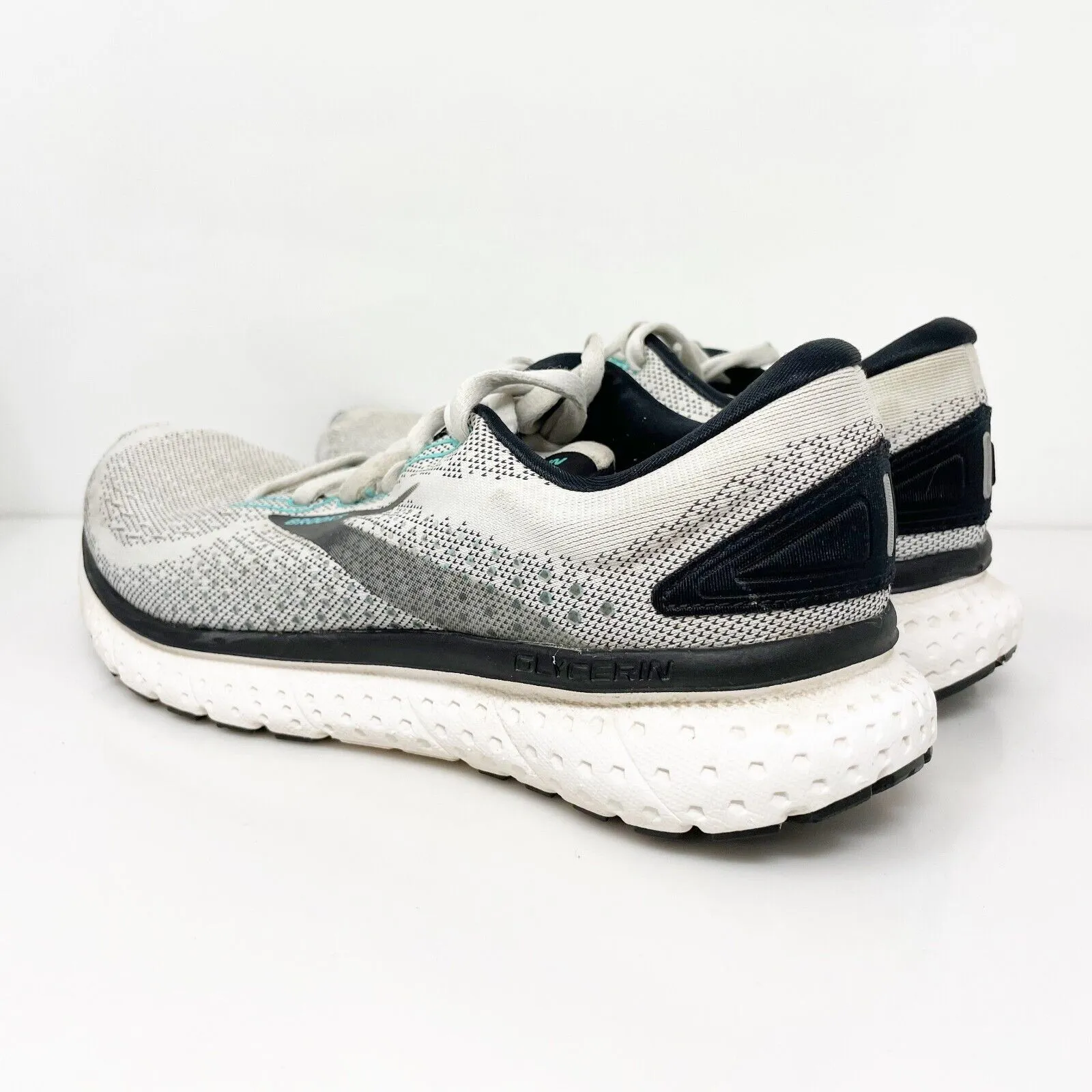 Brooks Womens Glycerin 18 1203171B085 Gray Running Shoes Sneakers Size 6.5 B