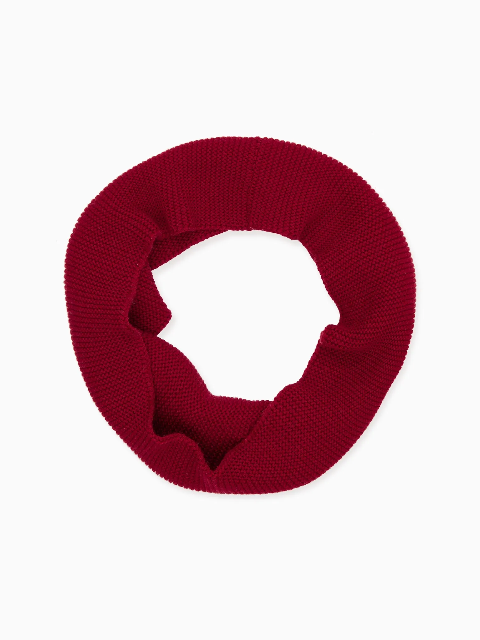 Burgundy Merino Kids Snood