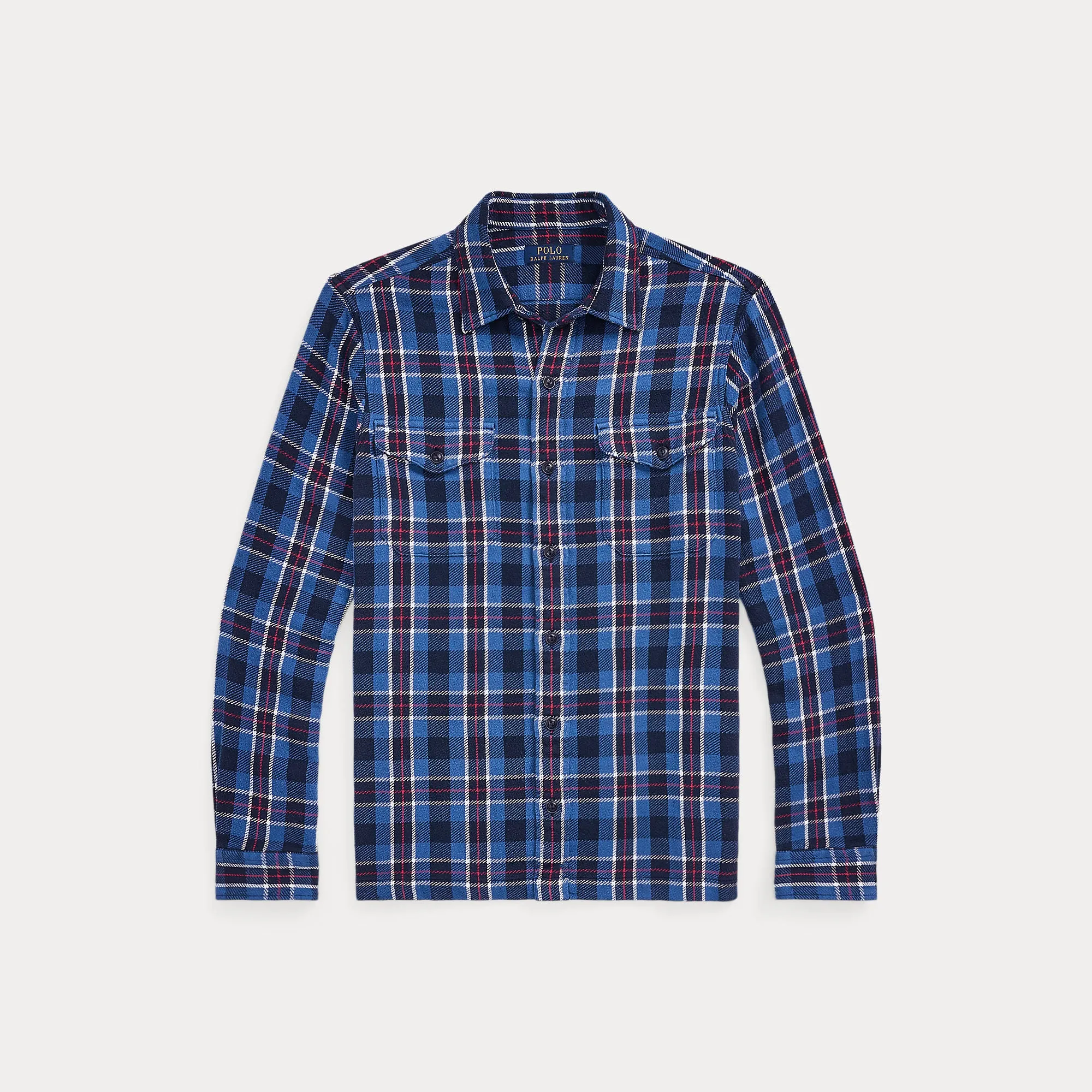 CLASSIC FIT PLAID FLANNEL WORKSHIRT