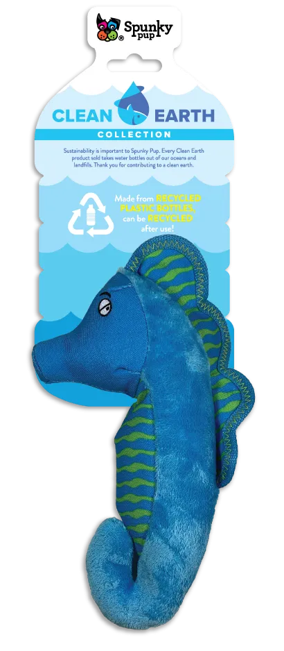 Clean Earth Plush Seahorse