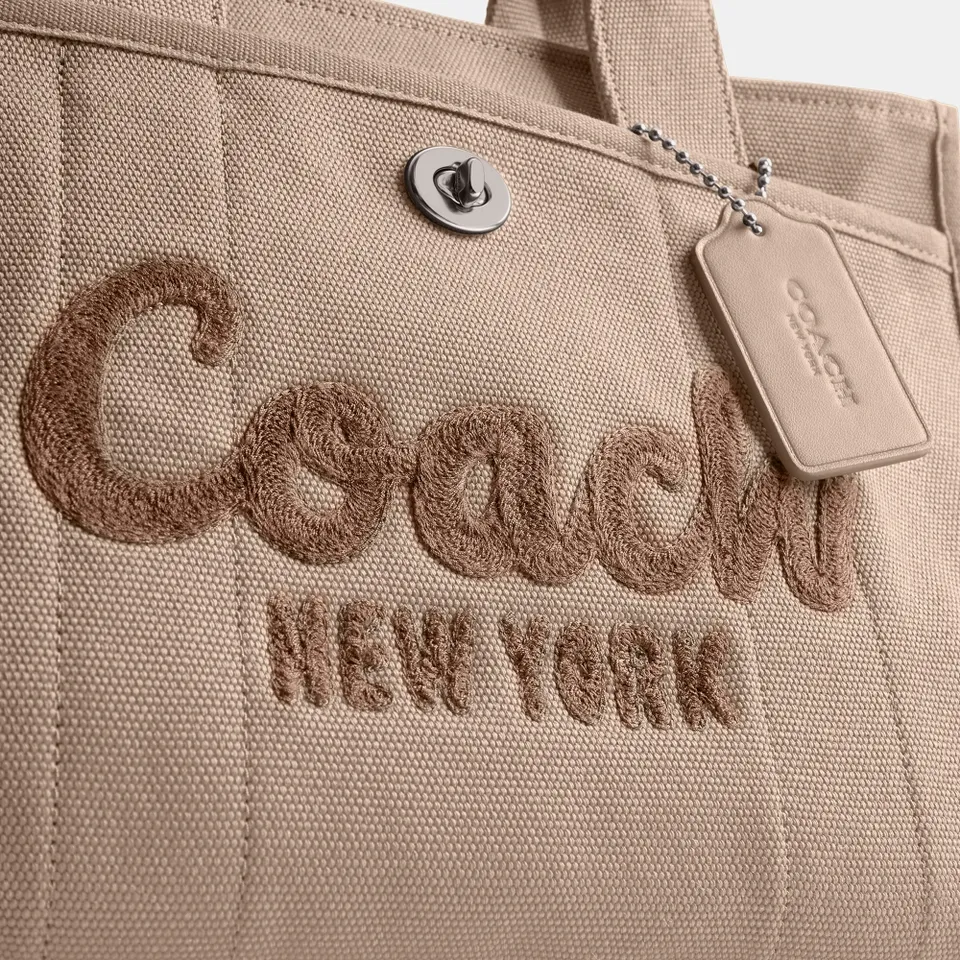 Coach Cargo Canvas Tote Bag