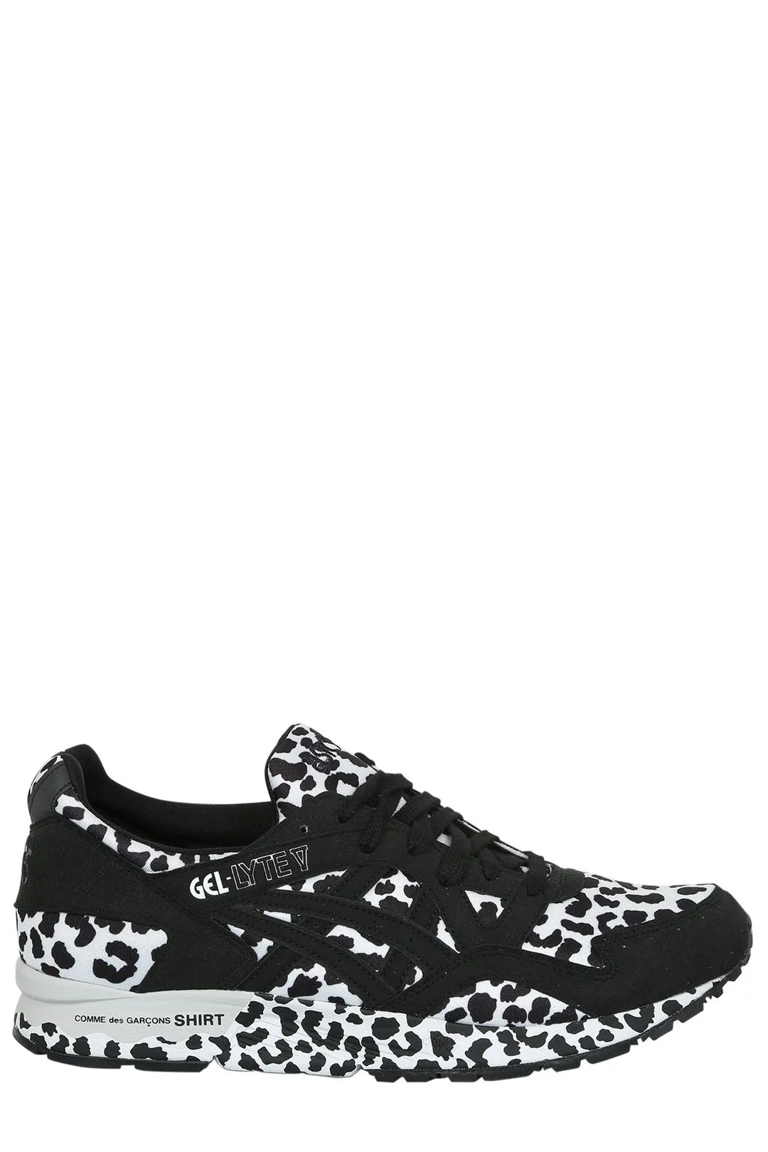 Comme des Garons Shirt X Asics Leopard Print Gel Lyte Sneakers