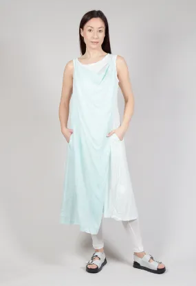 Cowl Neckline Dress in Tulip 10% Cloud