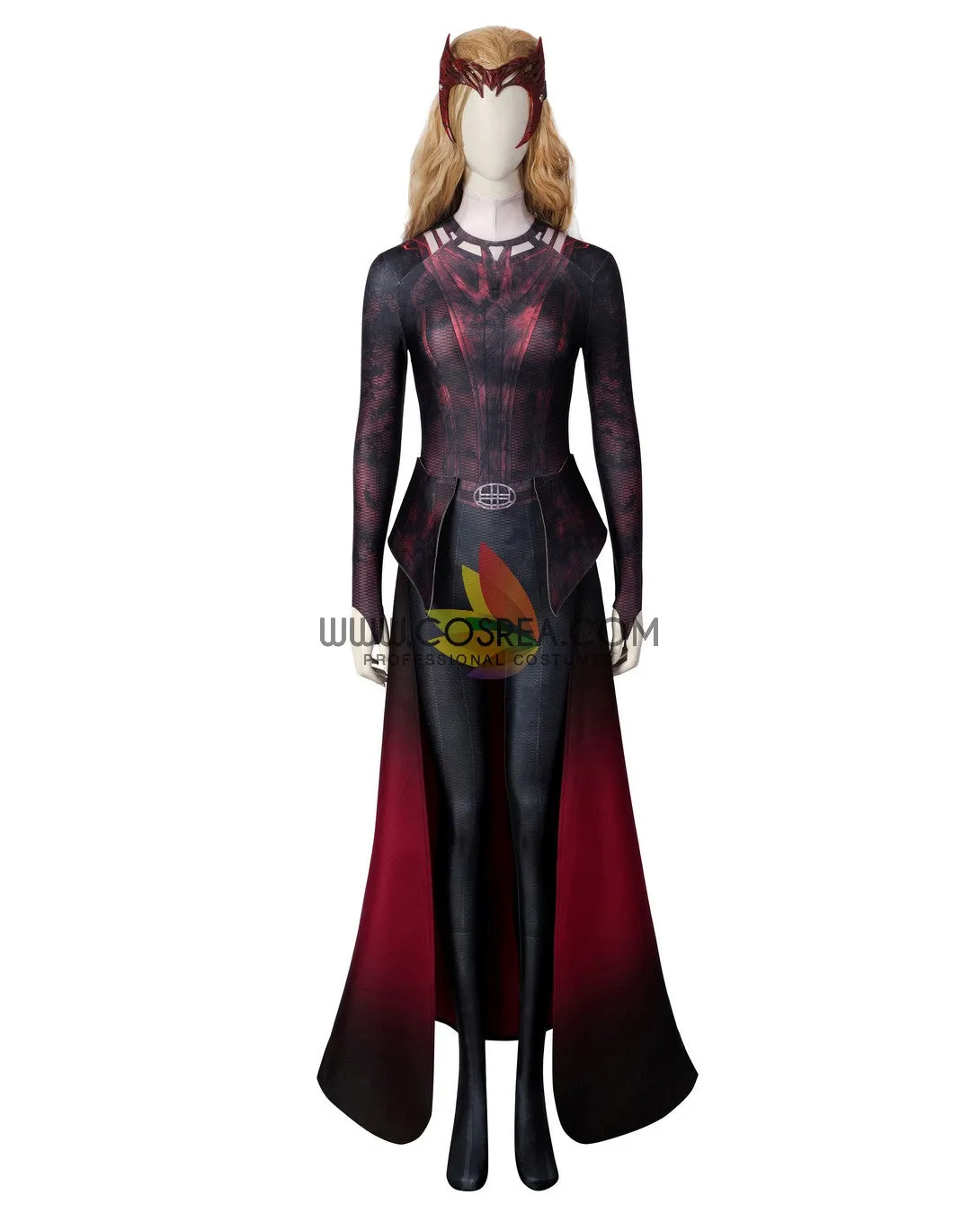 Dark Scarlet Witch Digital Printed Cosplay Costume