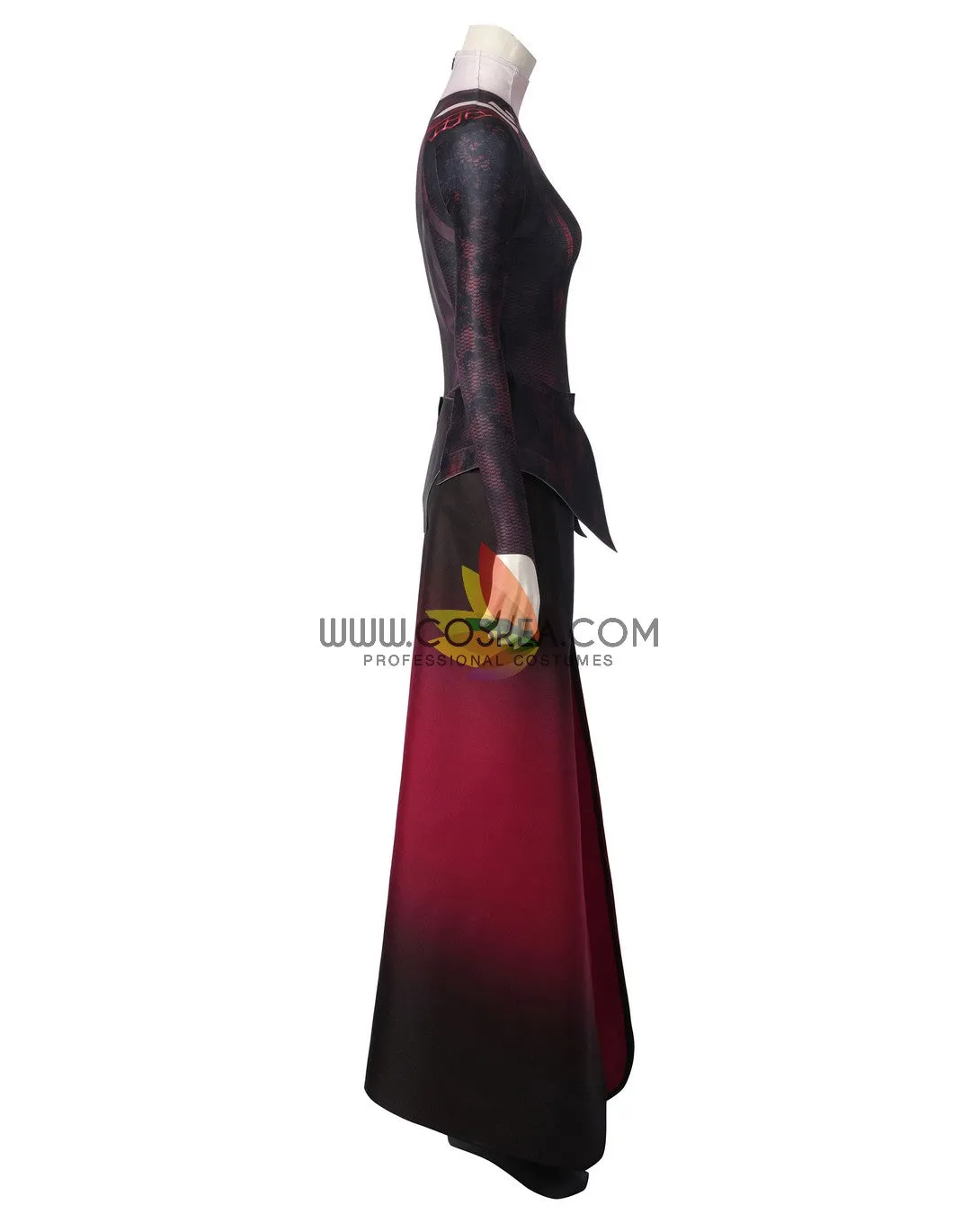 Dark Scarlet Witch Digital Printed Cosplay Costume