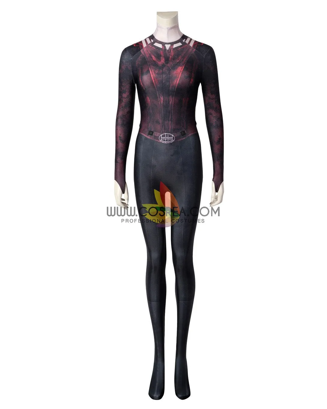 Dark Scarlet Witch Digital Printed Cosplay Costume