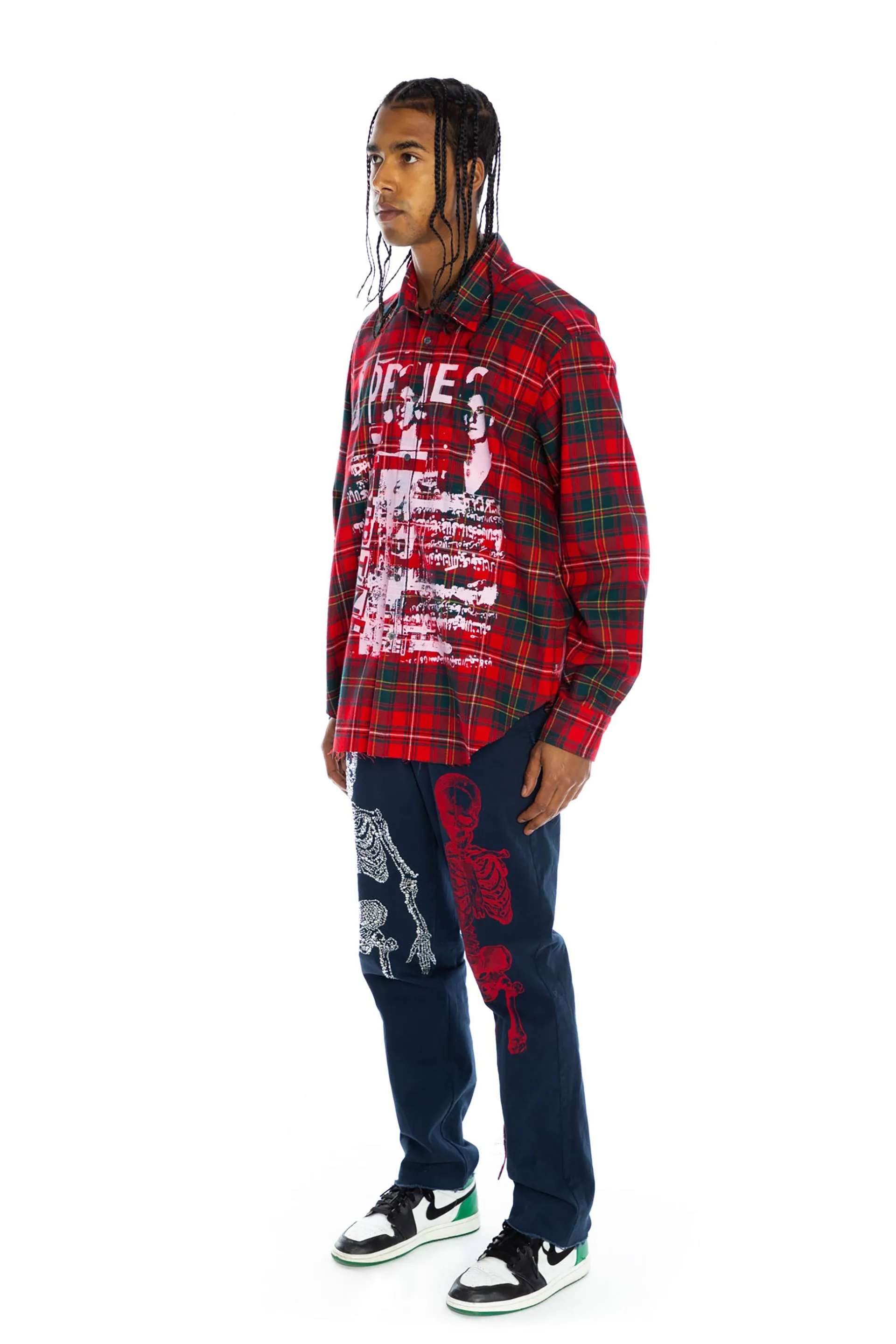 'ENGLISH PUNK ROCK' FLANNEL SHIRT