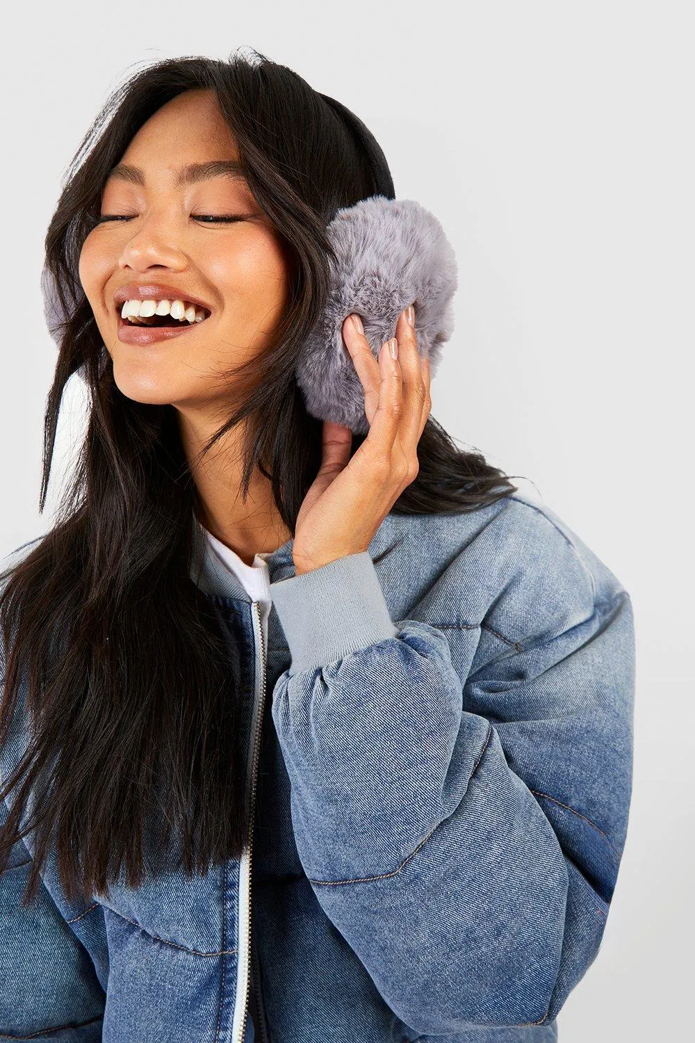 Faux Fur Fluffy Earmuffs