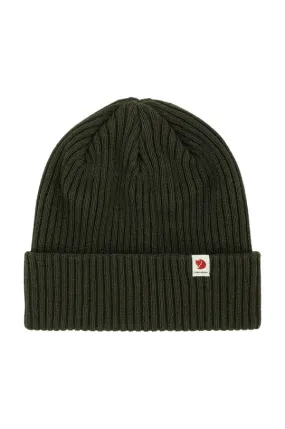 Fjallraven beanie Rib Hat green color F13100184.662