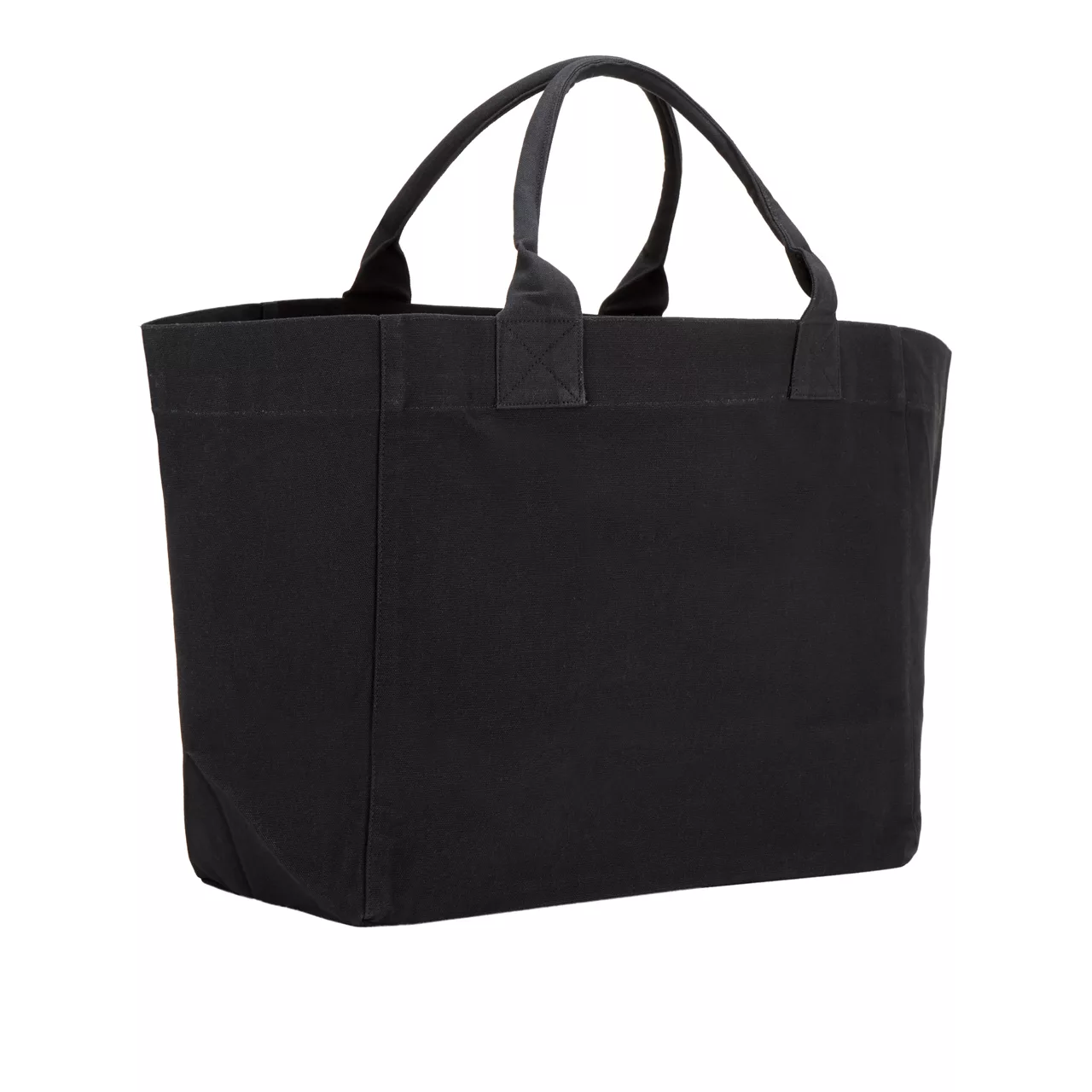 GANNI The Sustainable Edit Tonal Logo XXL Shopper - Phantom