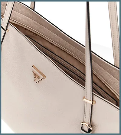 GUESS NOELLE TOTE CREAM