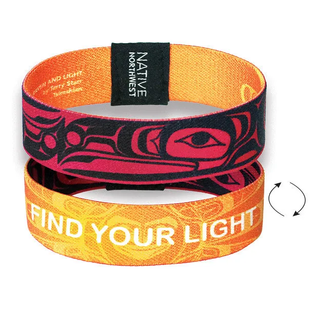 Inspirational Wristbands - Raven and Light