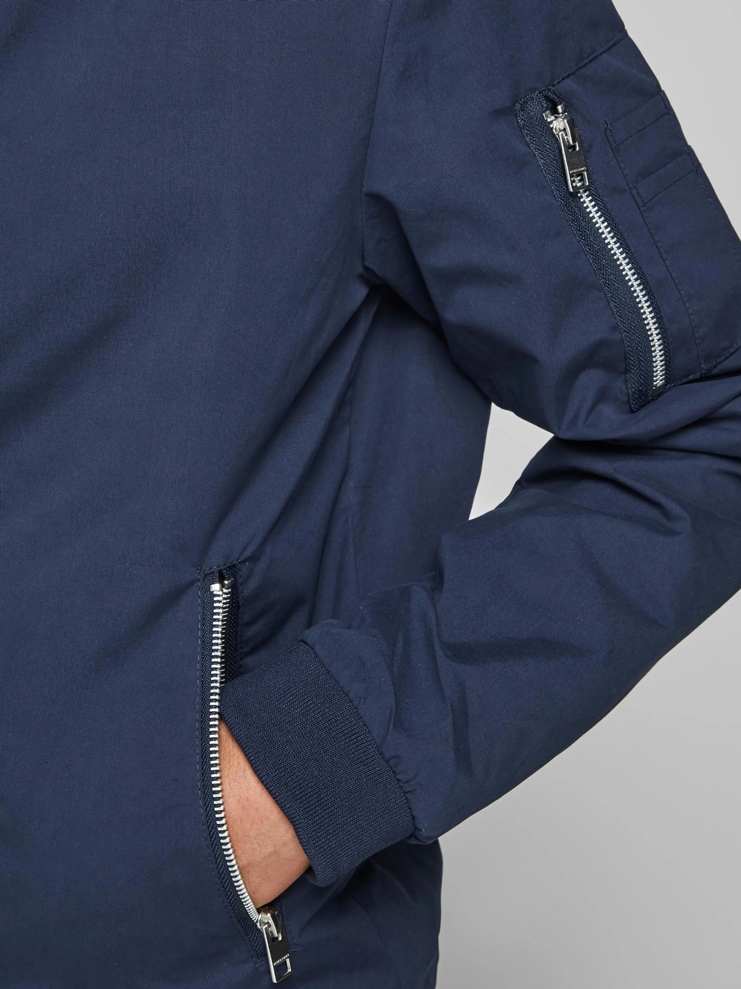 JACK & JONES Regular fit Between-season jacket 'Rush' in Night Blue