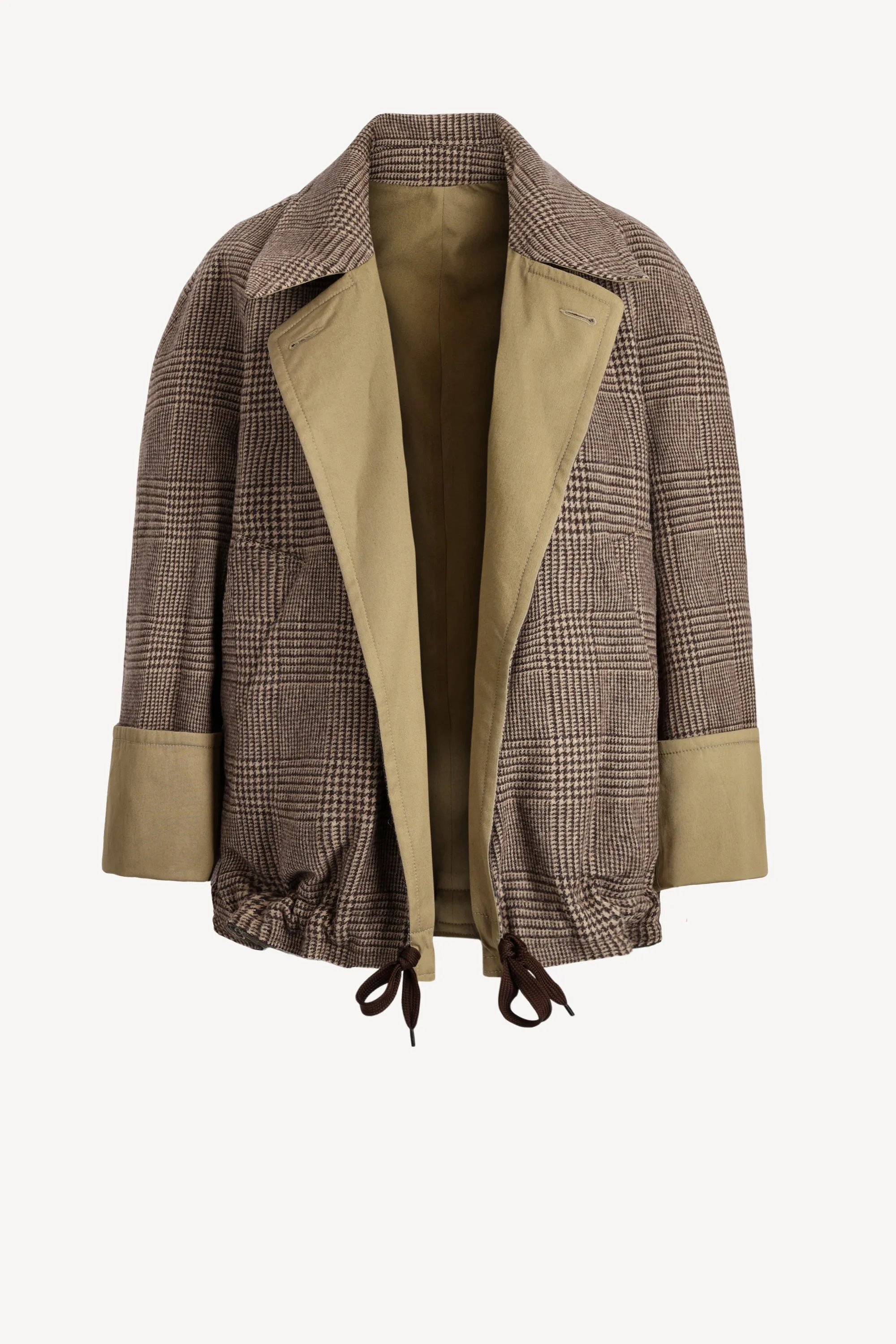 Jacke Bomber Trench in Khaky