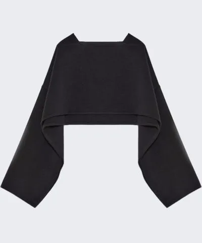 Jil Sander Cape Black