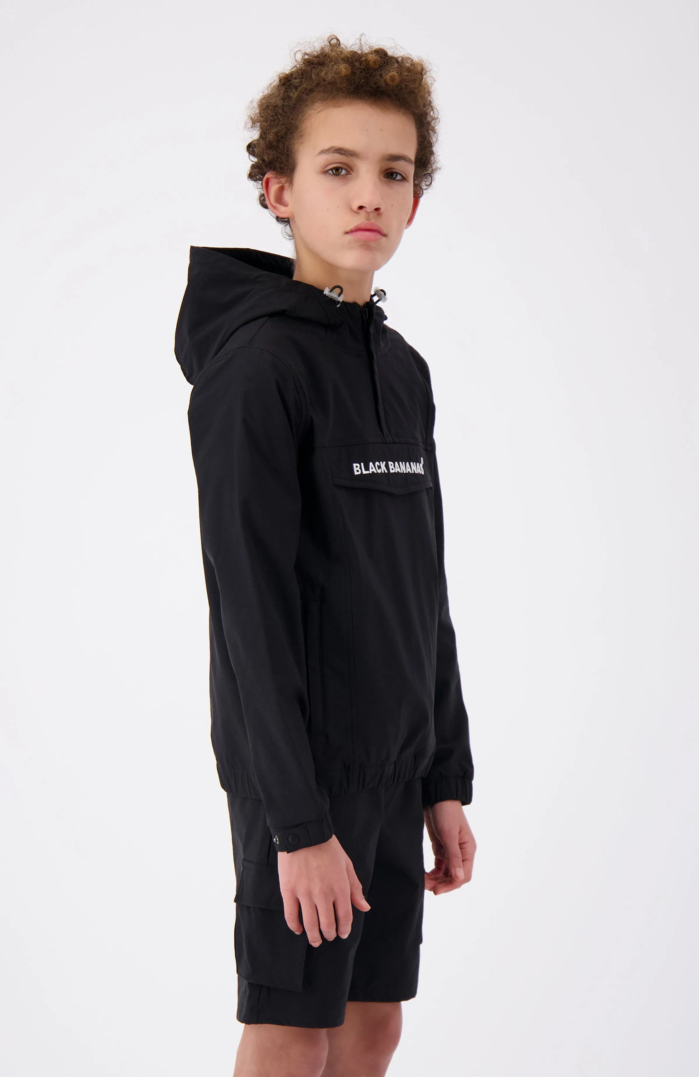 JR. ANORAK JACKET | Black