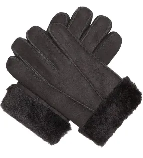 Ladies Sheepskin Gloves - Black