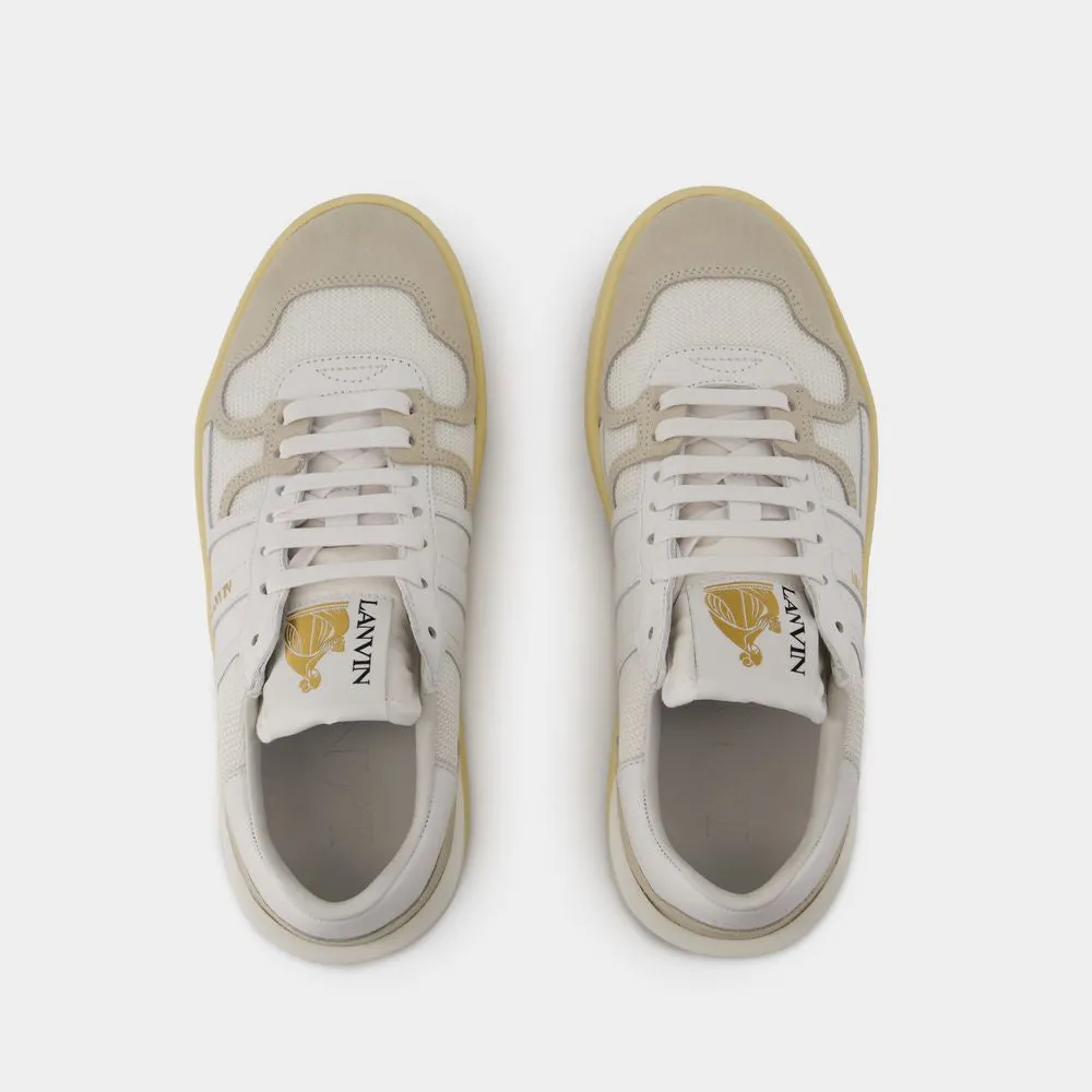 LANVIN Elegant White Tennis Sneakers