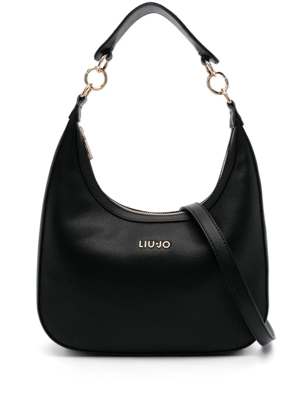 LIU JO logo-lettering tote bag - Black