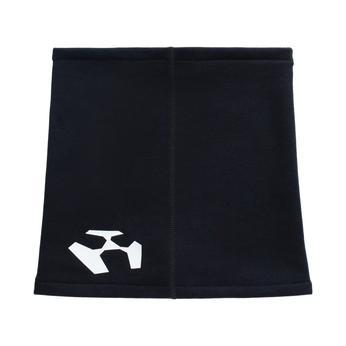 logo snood scarf - Black