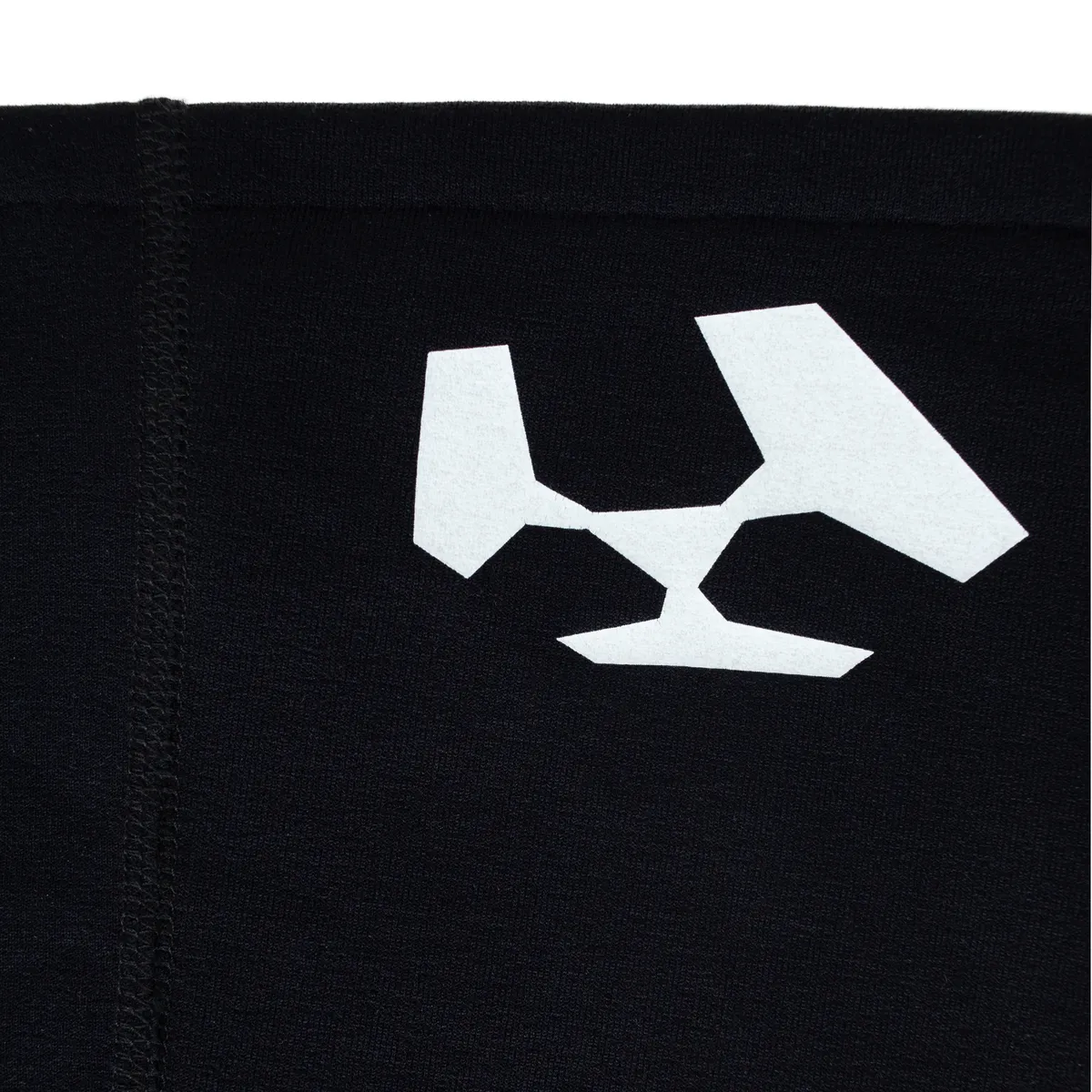 logo snood scarf - Black