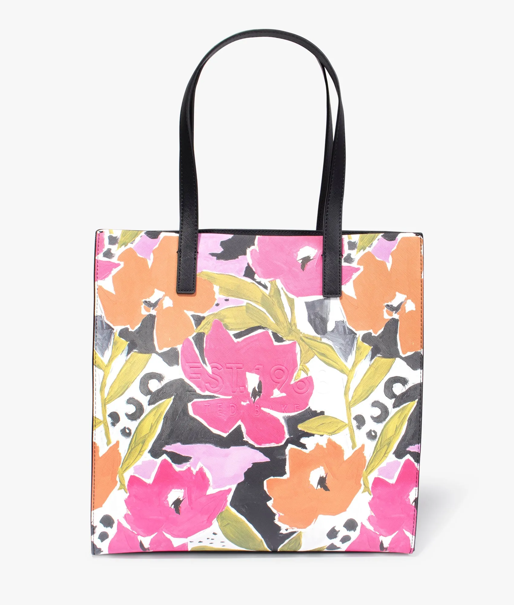 Malicon printed magnolia large shopper in pink