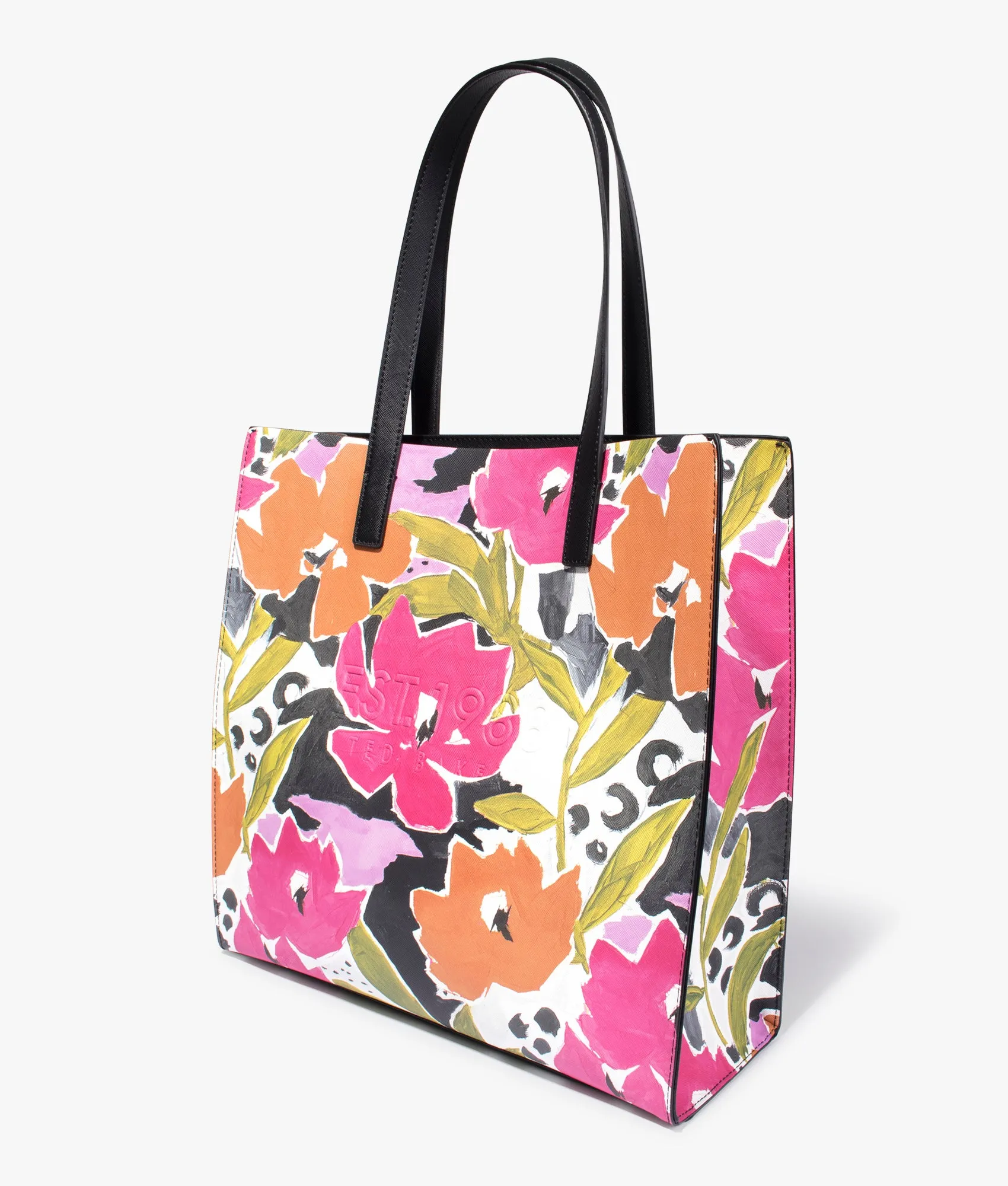 Malicon printed magnolia large shopper in pink