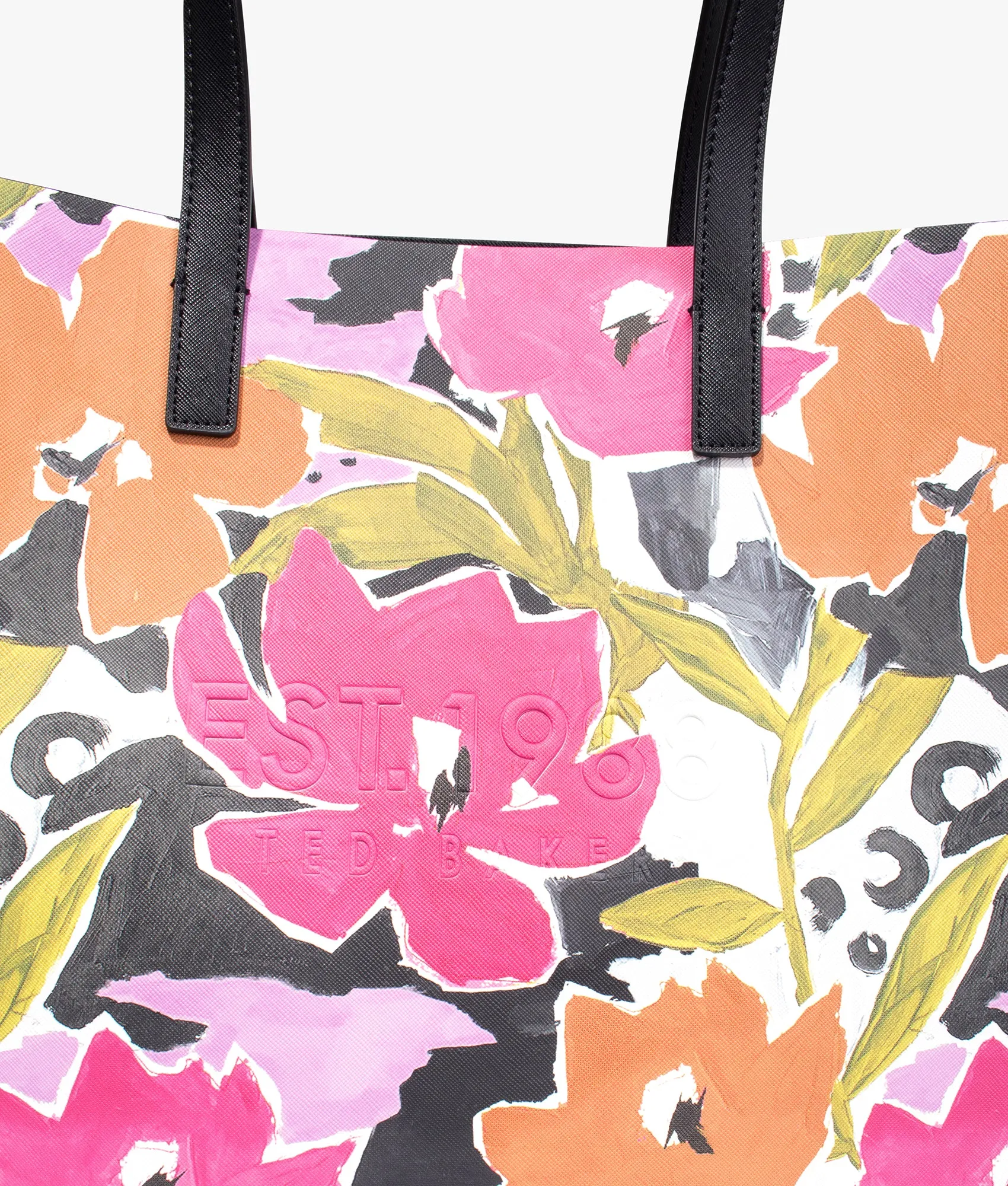 Malicon printed magnolia large shopper in pink