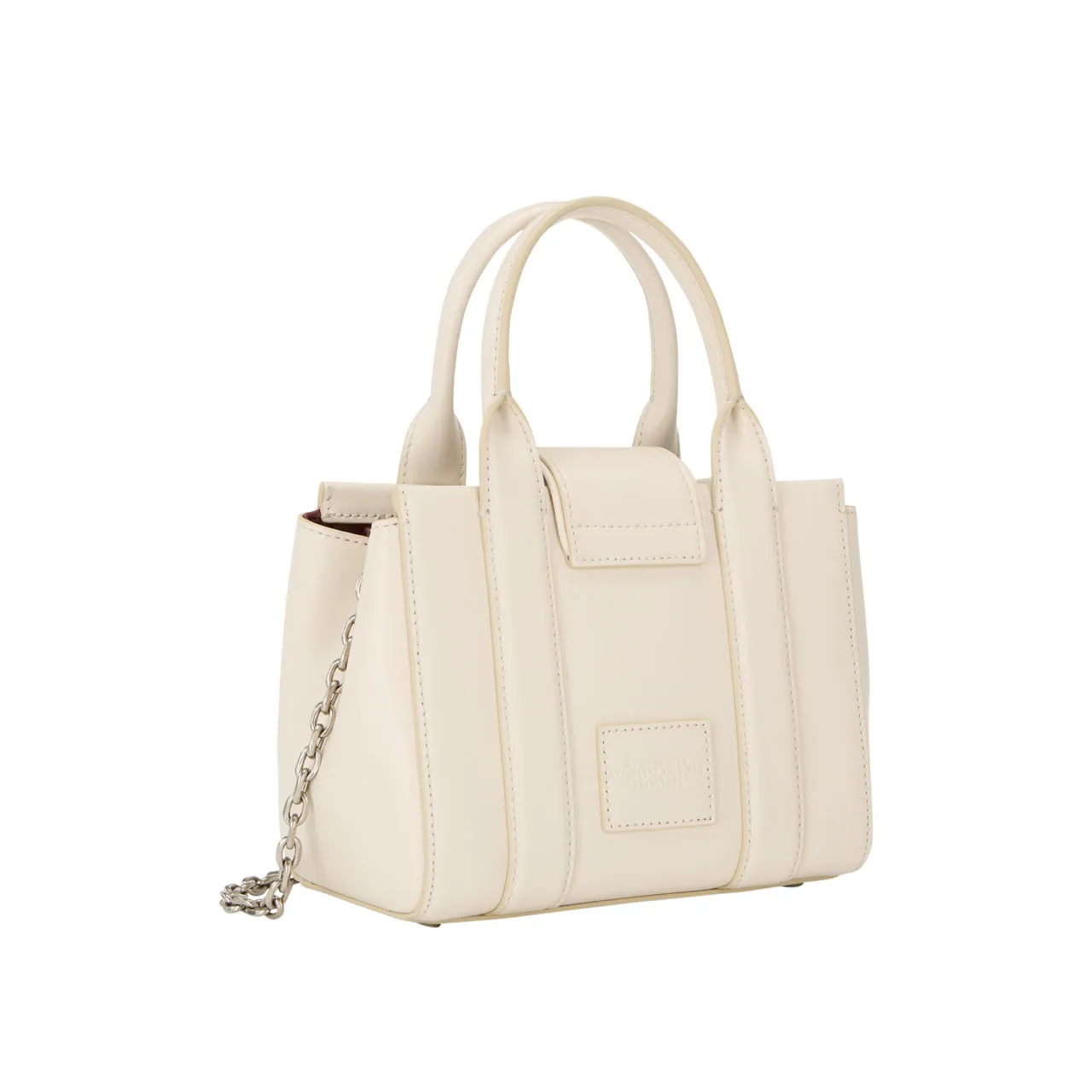 MARC JACOBS The Turnlock Tote Bag - Cloud White